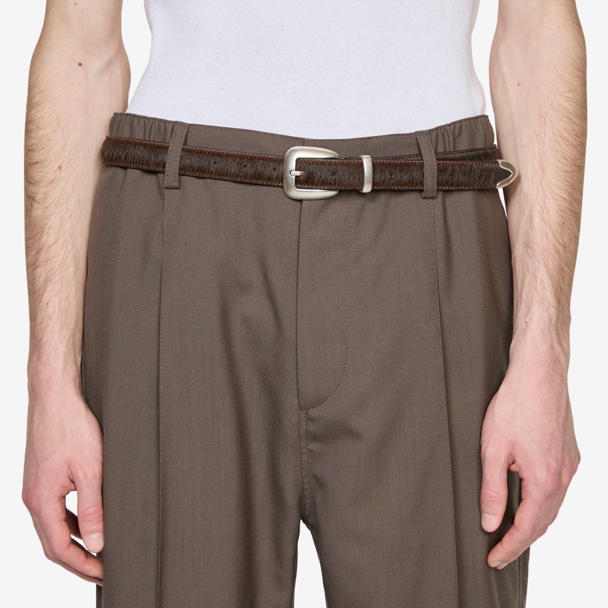 M2456 Belt Brown Pony - Image 3