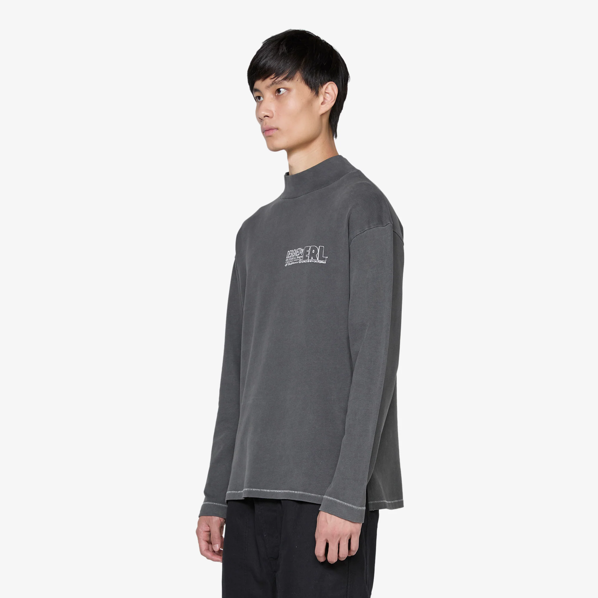 Make Believe ERL Longsleeve T-Shirt Black - Image 3