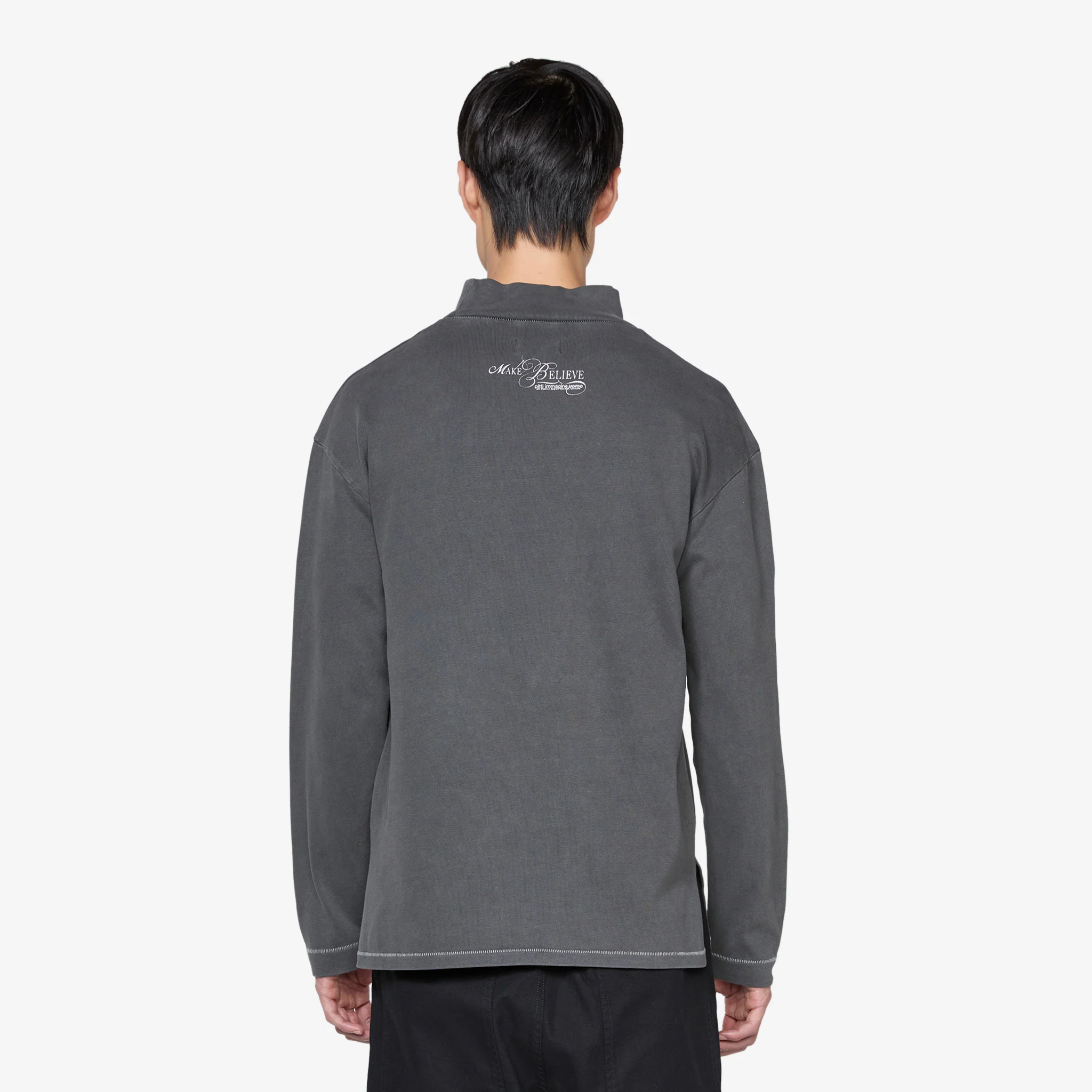 Make Believe ERL Longsleeve T-Shirt Black - Image 4