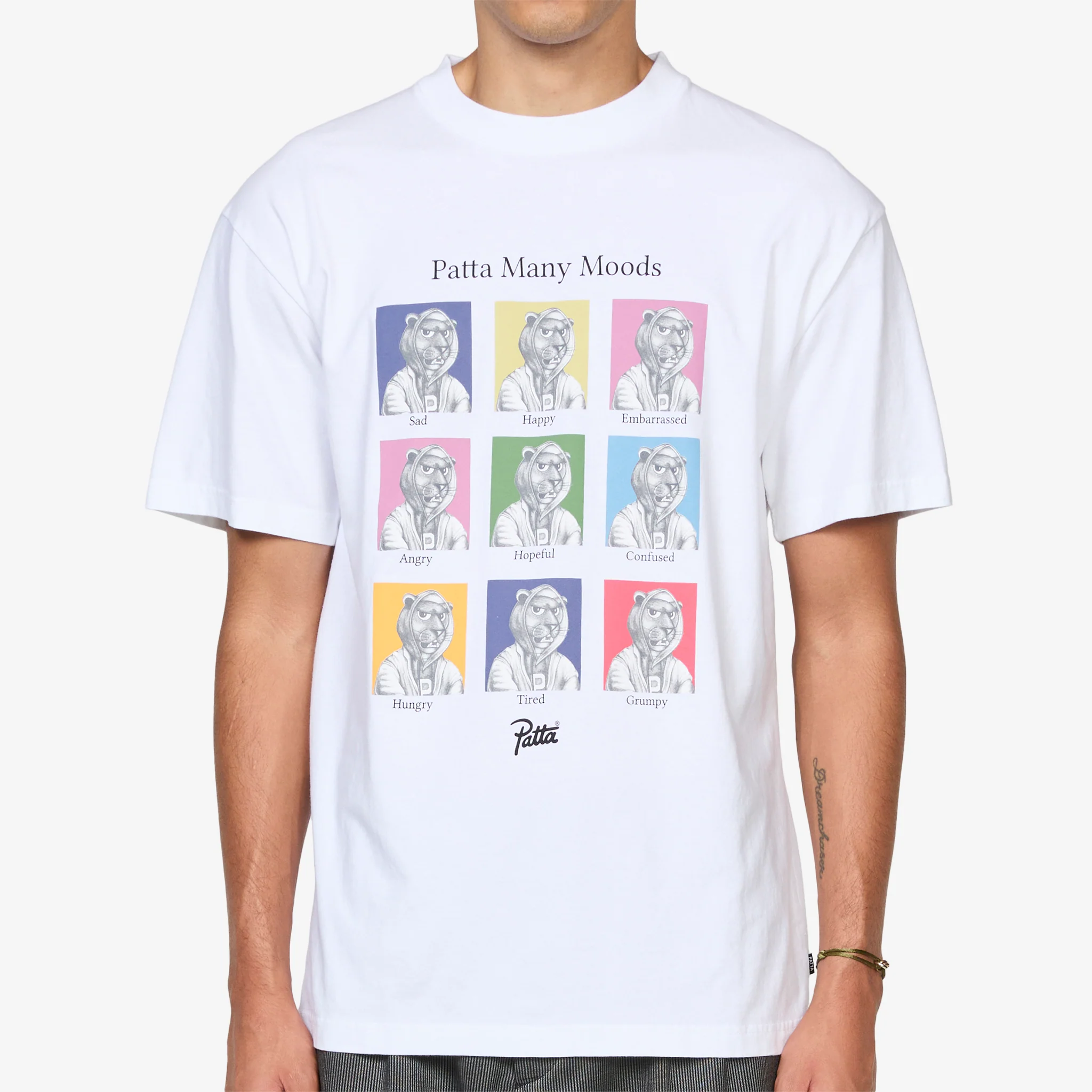 Many Moods T-Shirt White - Image 2