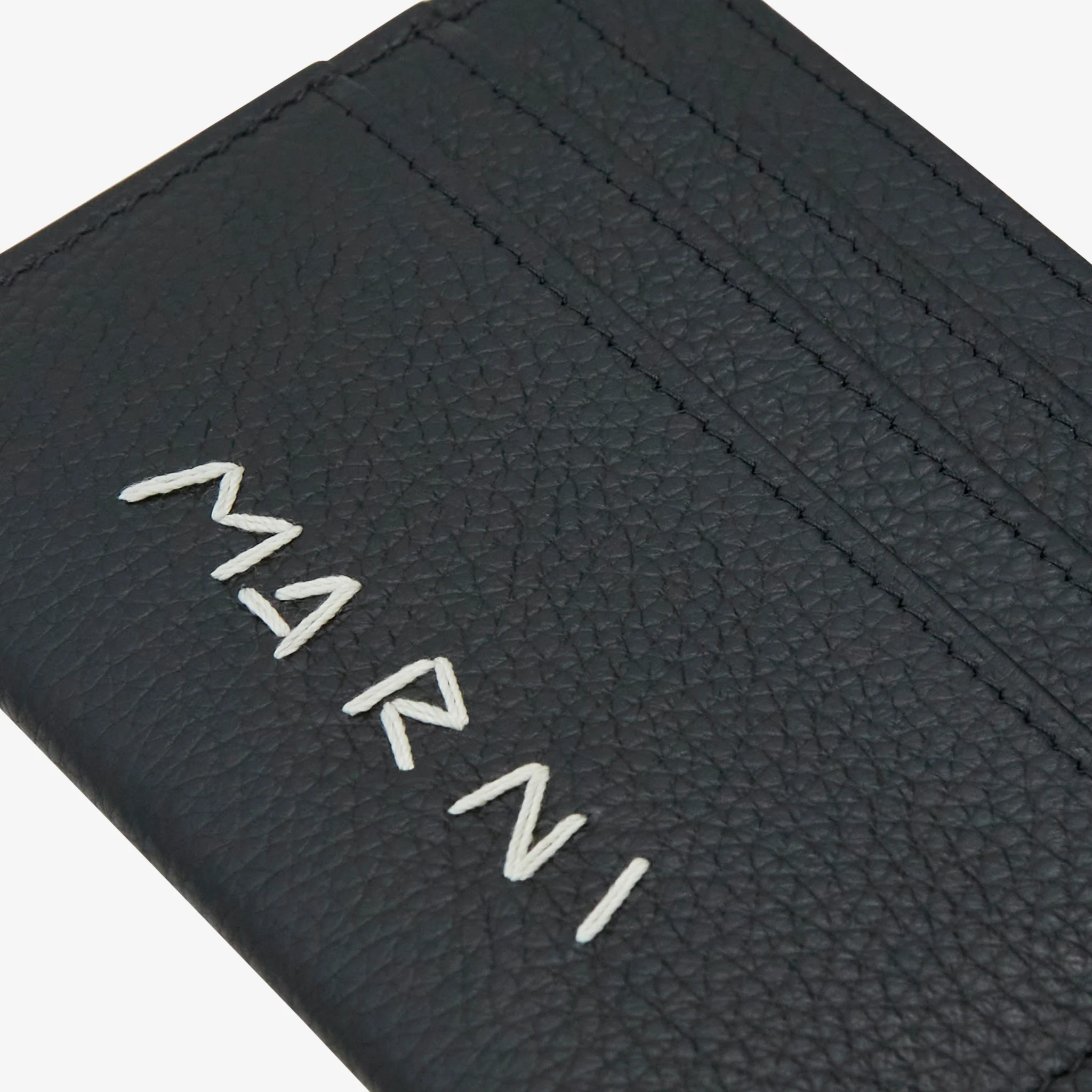Marni Mending Cardholder Black - Image 2
