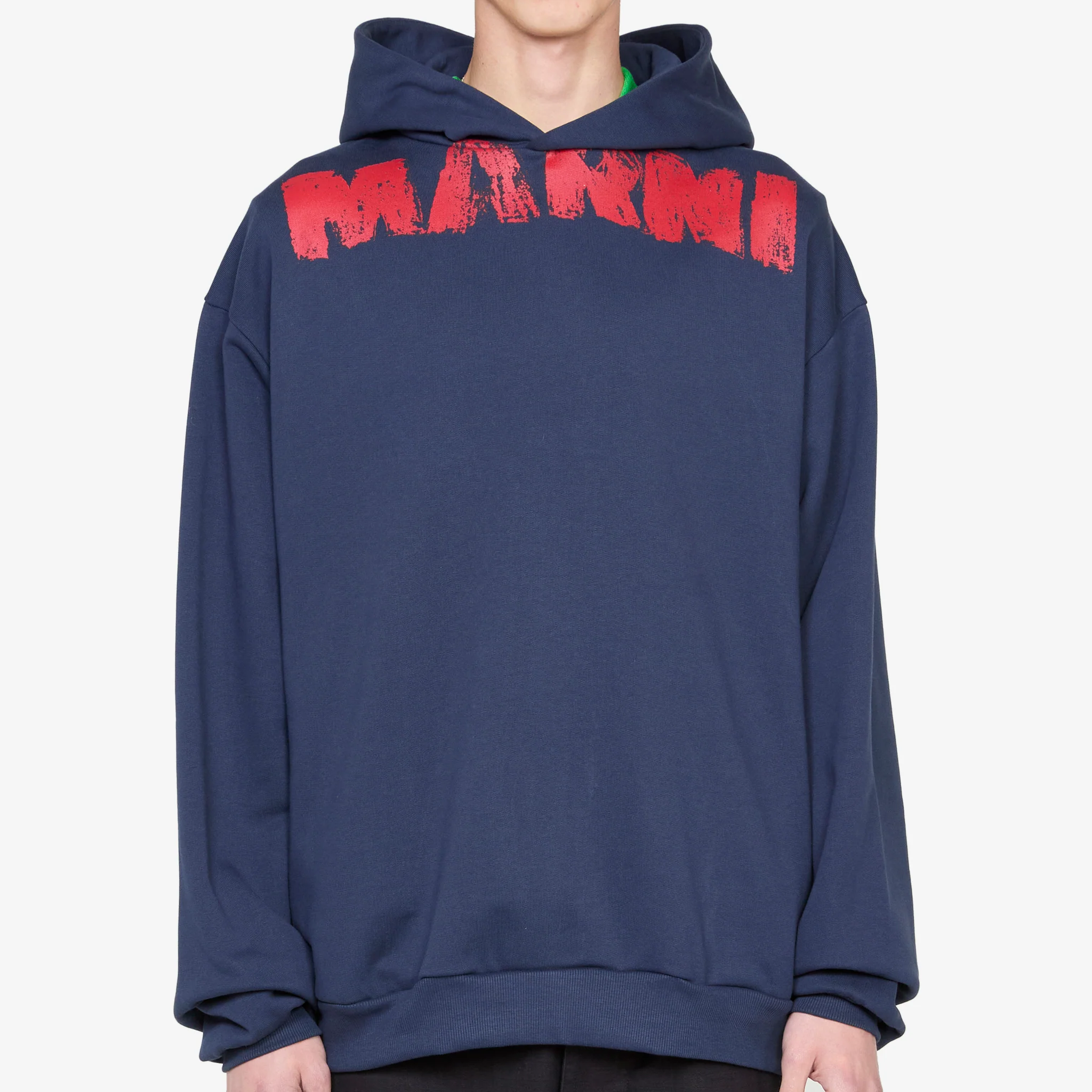 Marni Monolith Hoodie Blue Kyanite - Image 4