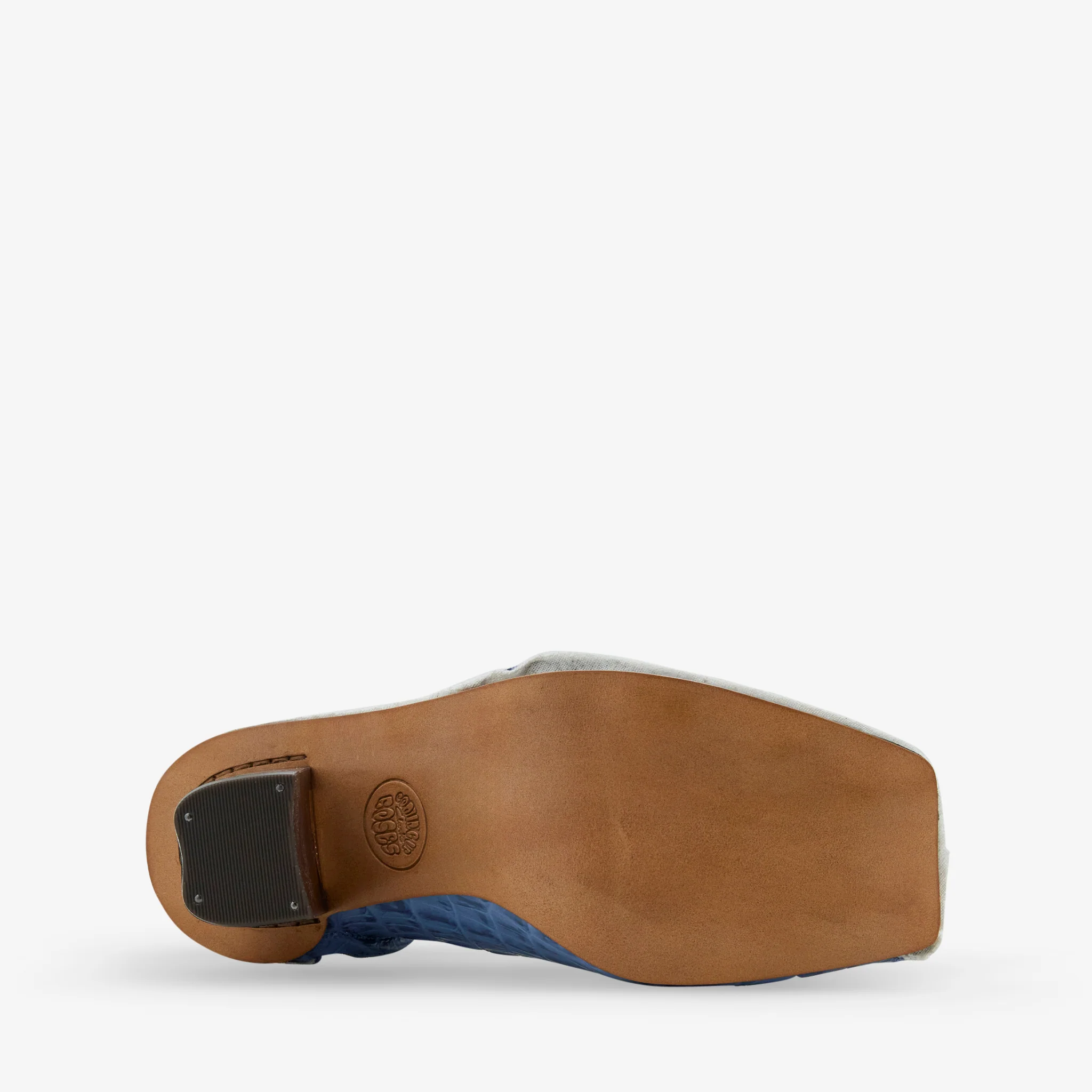 Martine Rose x Women's Heel Blue Leather - Image 4