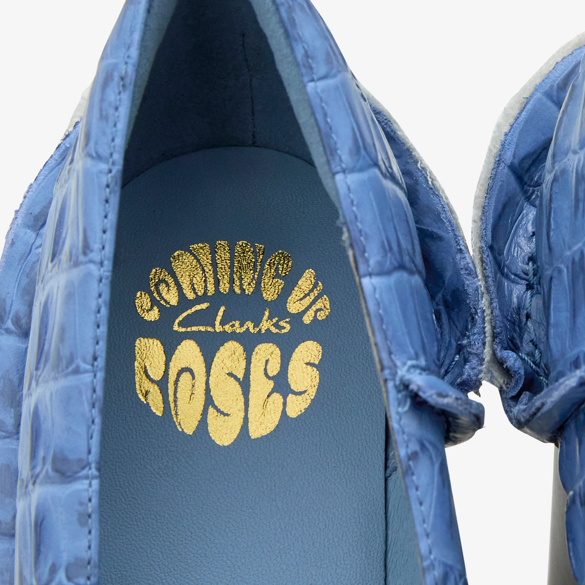 Martine Rose x Women's Heel Blue Leather - Image 6