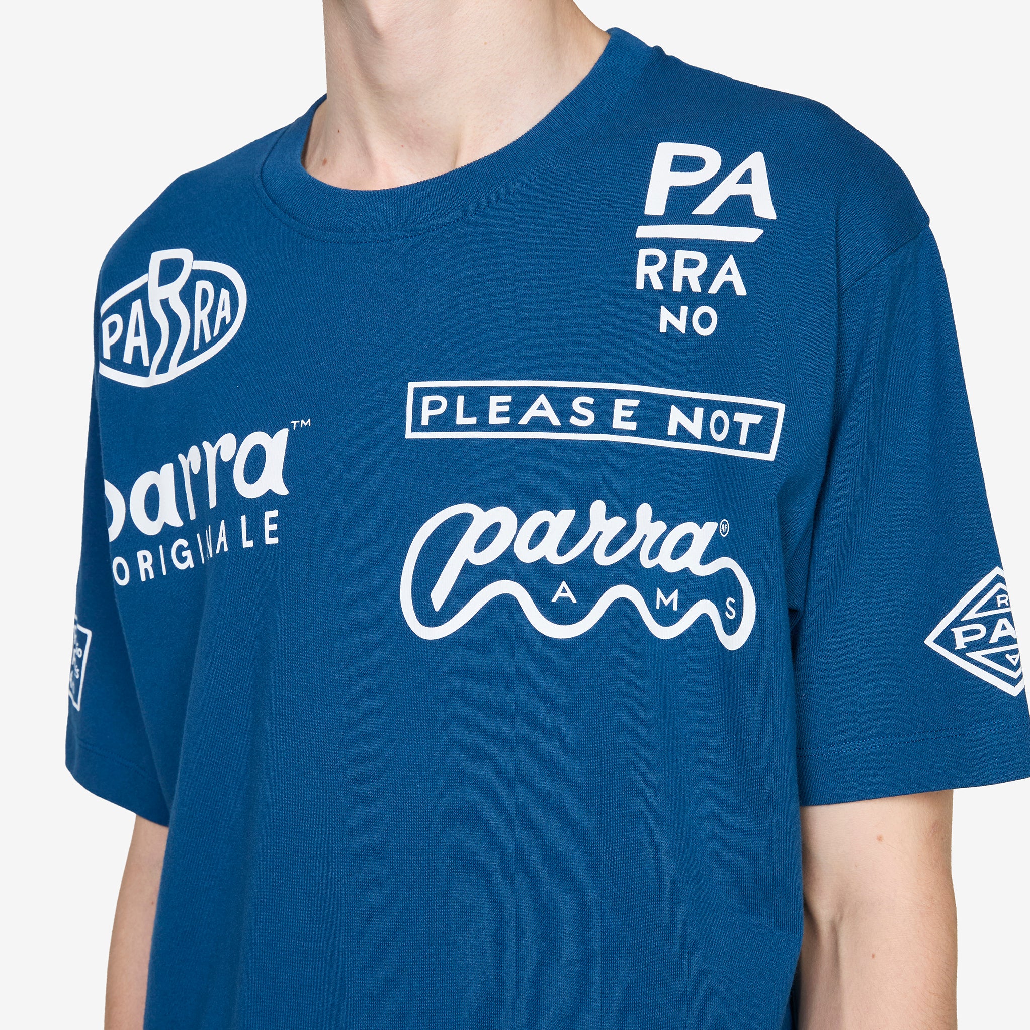 Media Training T-Shirt Blue - Image 2
