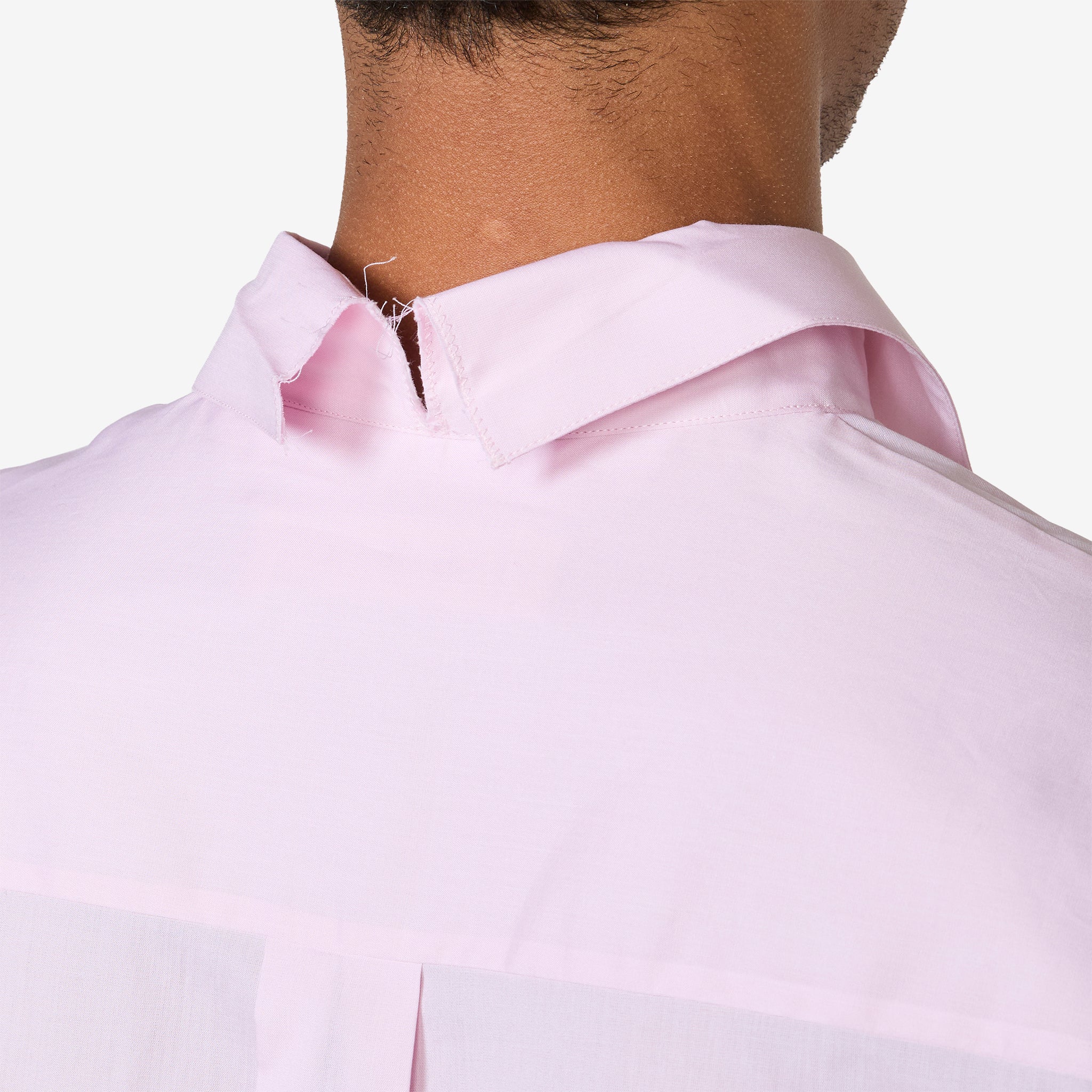Mending Logo Poplin Shirt Pink Gummy - Image 4