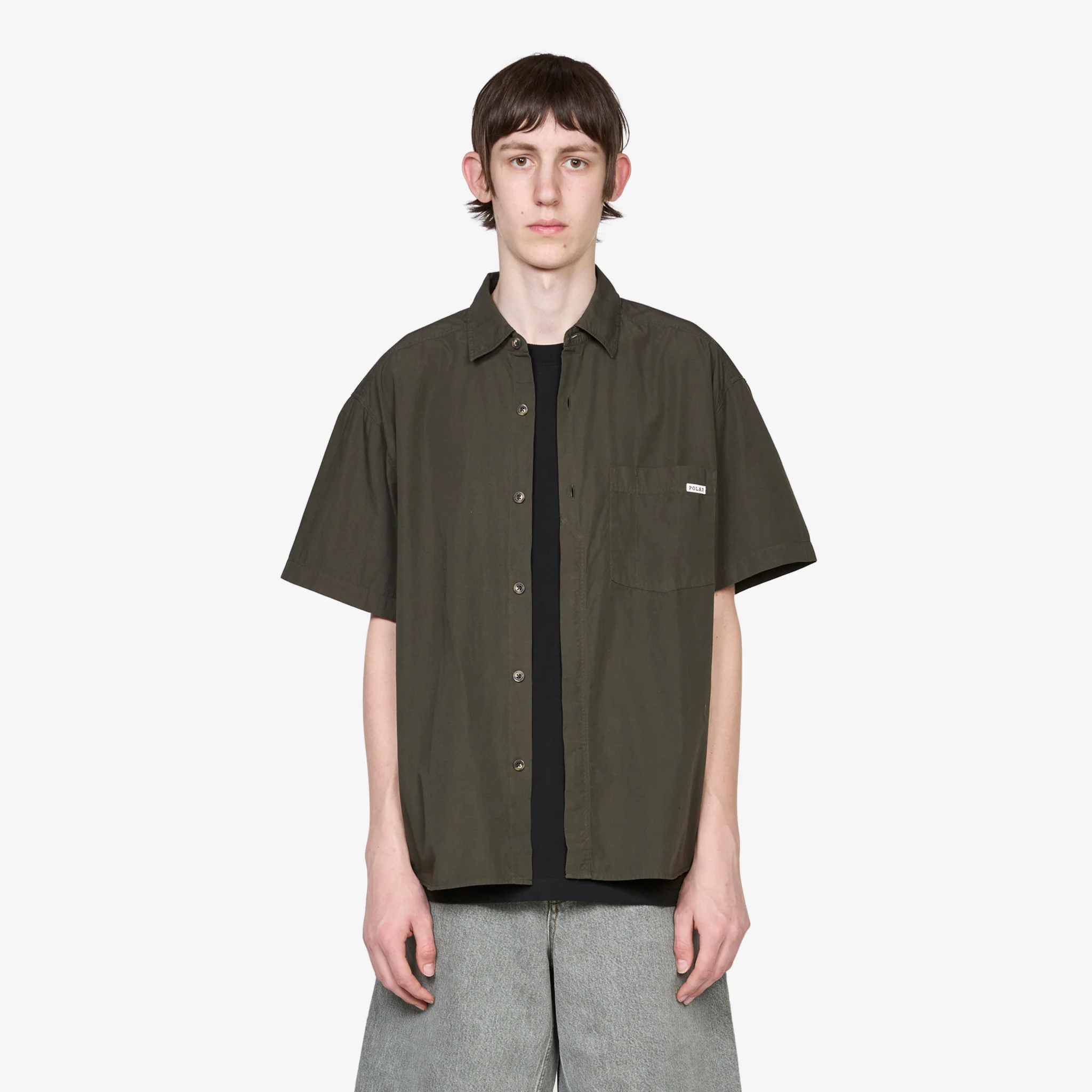 Mitch Shirt Dirty Black