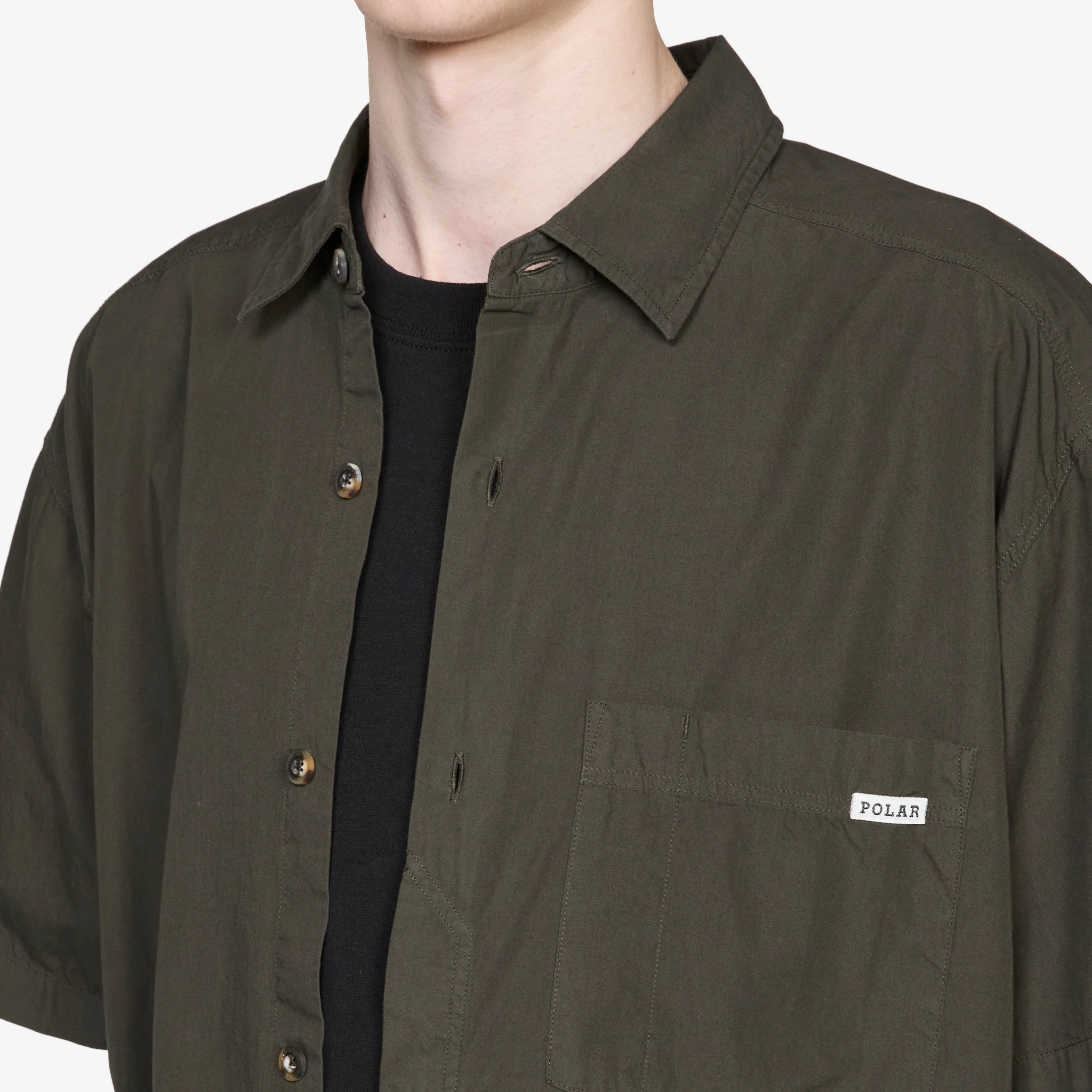 Mitch Shirt Dirty Black - Image 2