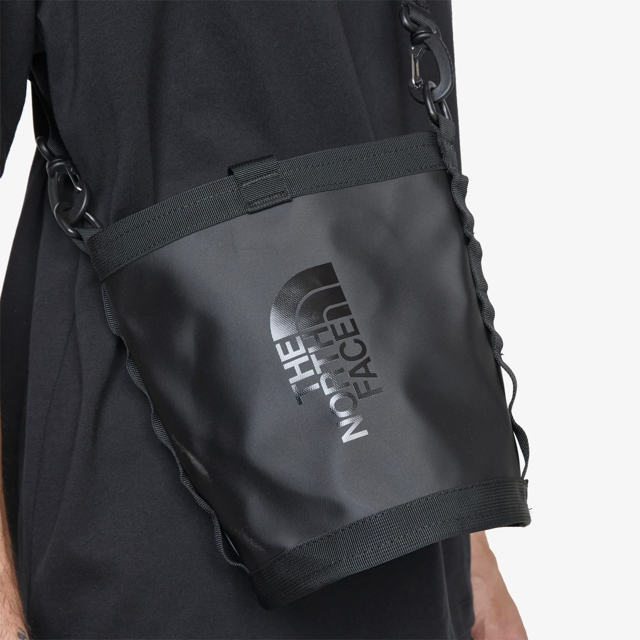 New Mini Base Camp Shoulder Bag TNF Black | TNF White - Image 2