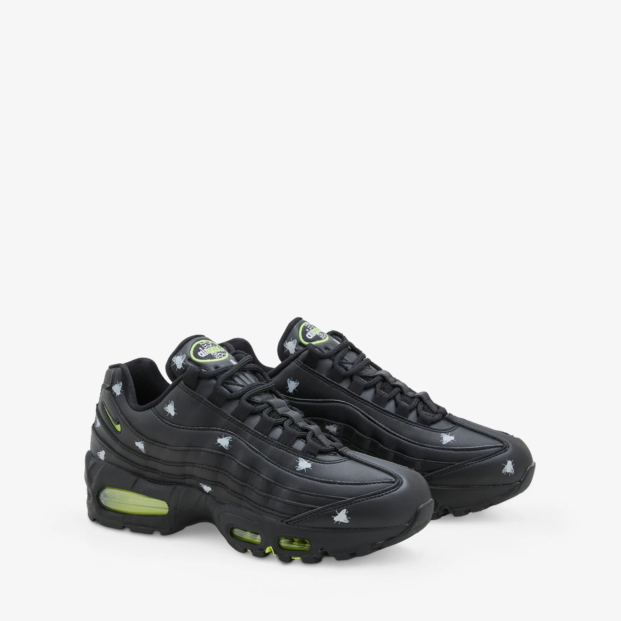 Air Max 95 PRM Black | Neon Yellow | Black | Metallic Dark Grey