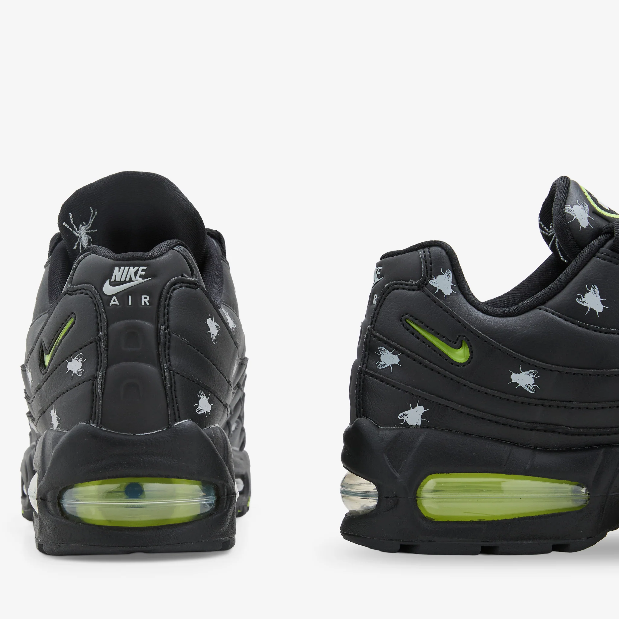 Air Max 95 PRM Black | Neon Yellow | Black | Metallic Dark Grey - Image 3