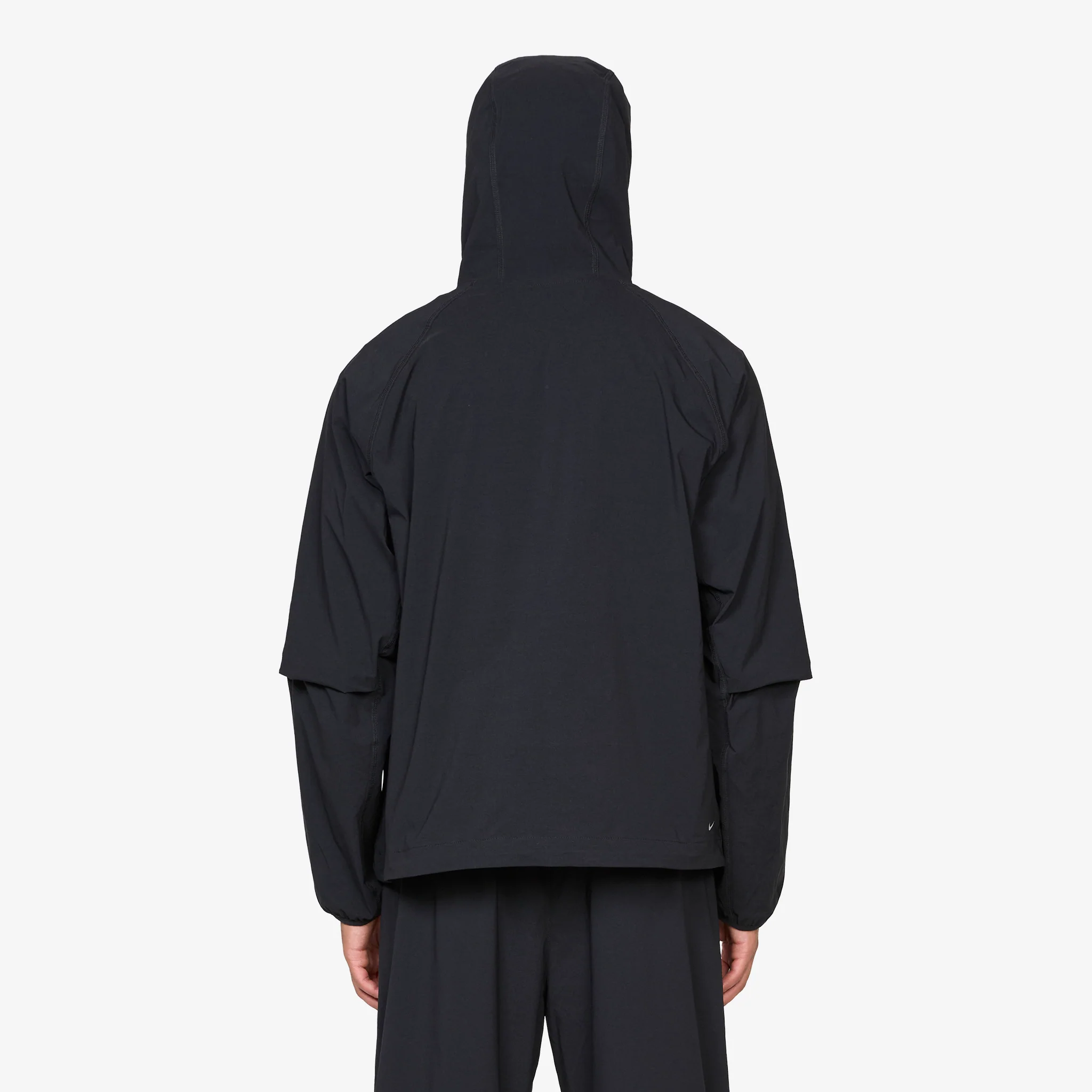 Nike Tech Full-Zip Woven Windrunner Jacket Black - Image 4