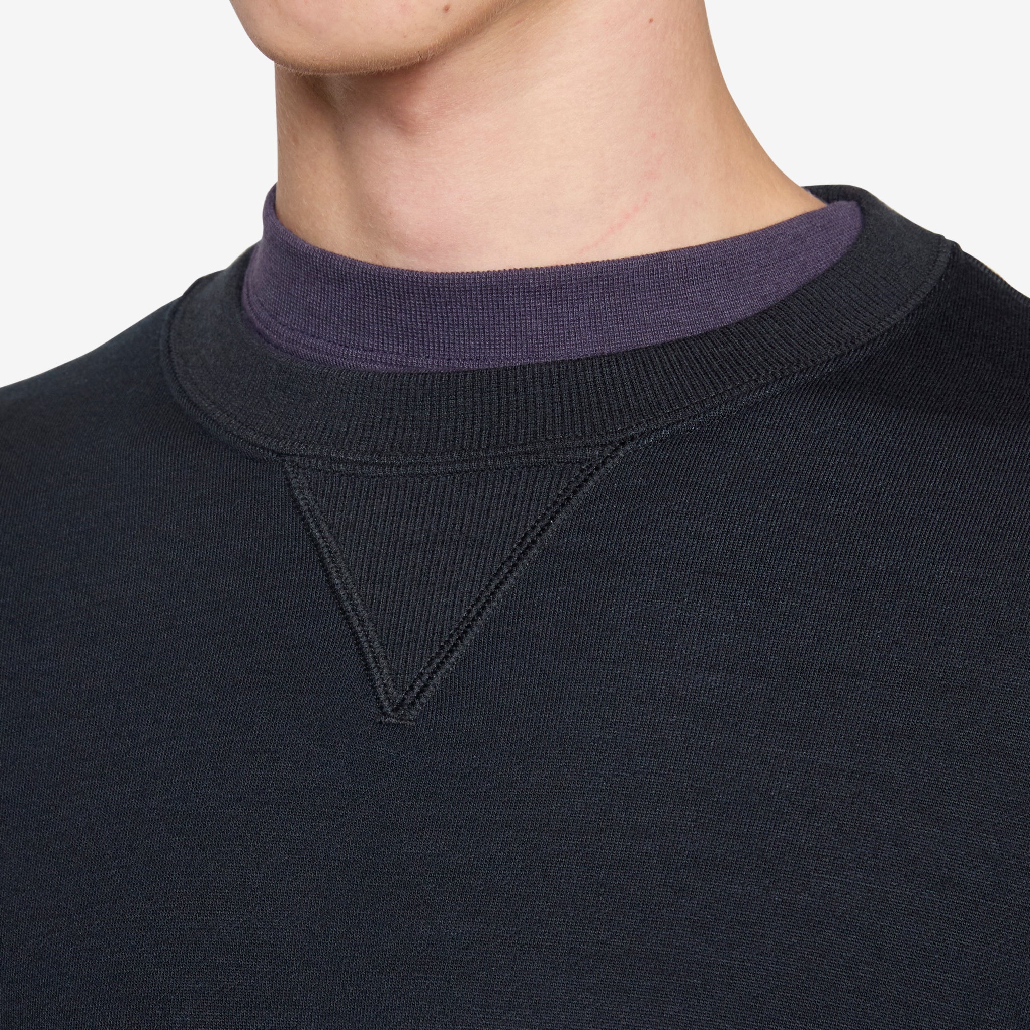 Nike Wool Classics Crew Black - Image 2