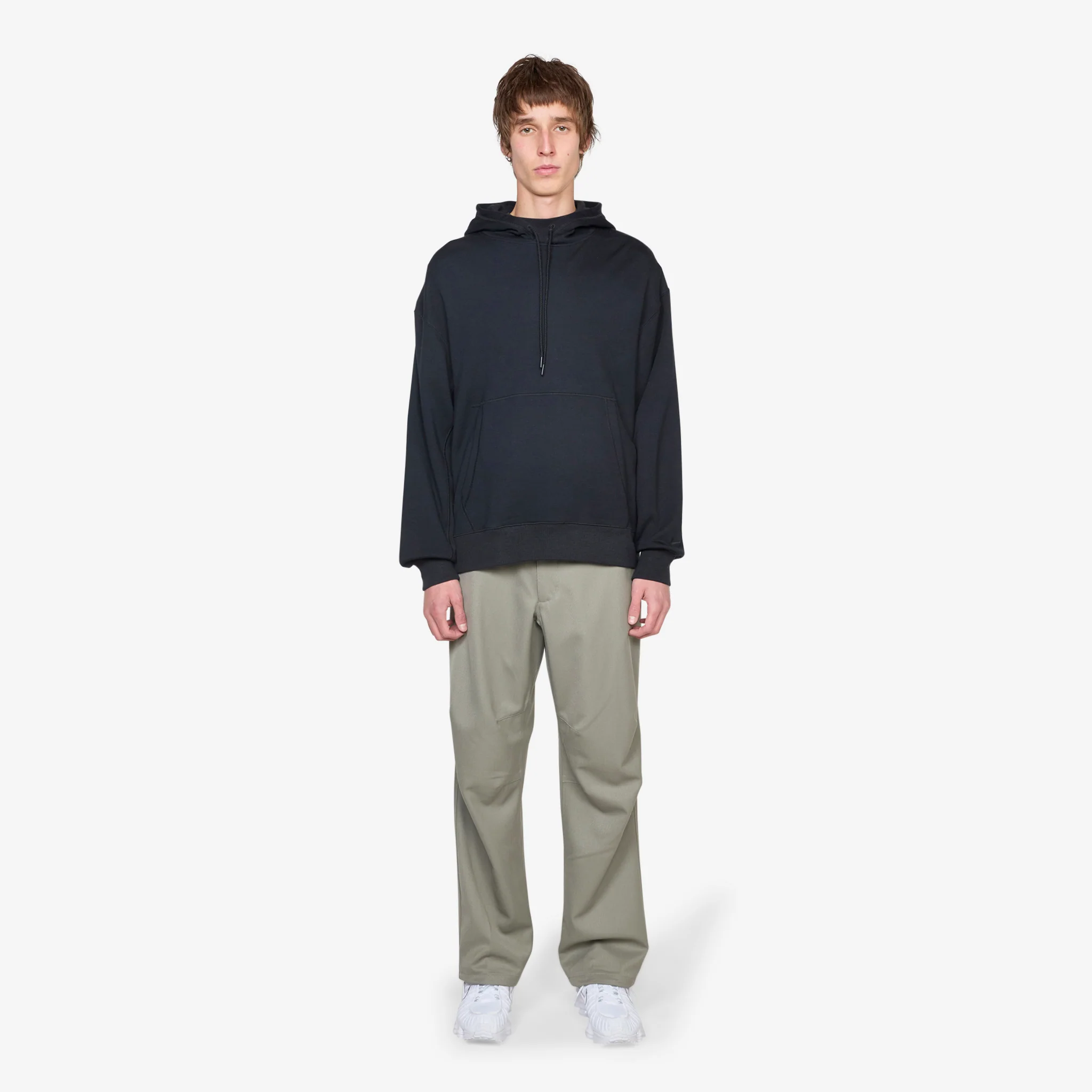 Nike Wool Classics Hoodie Black - Image 4