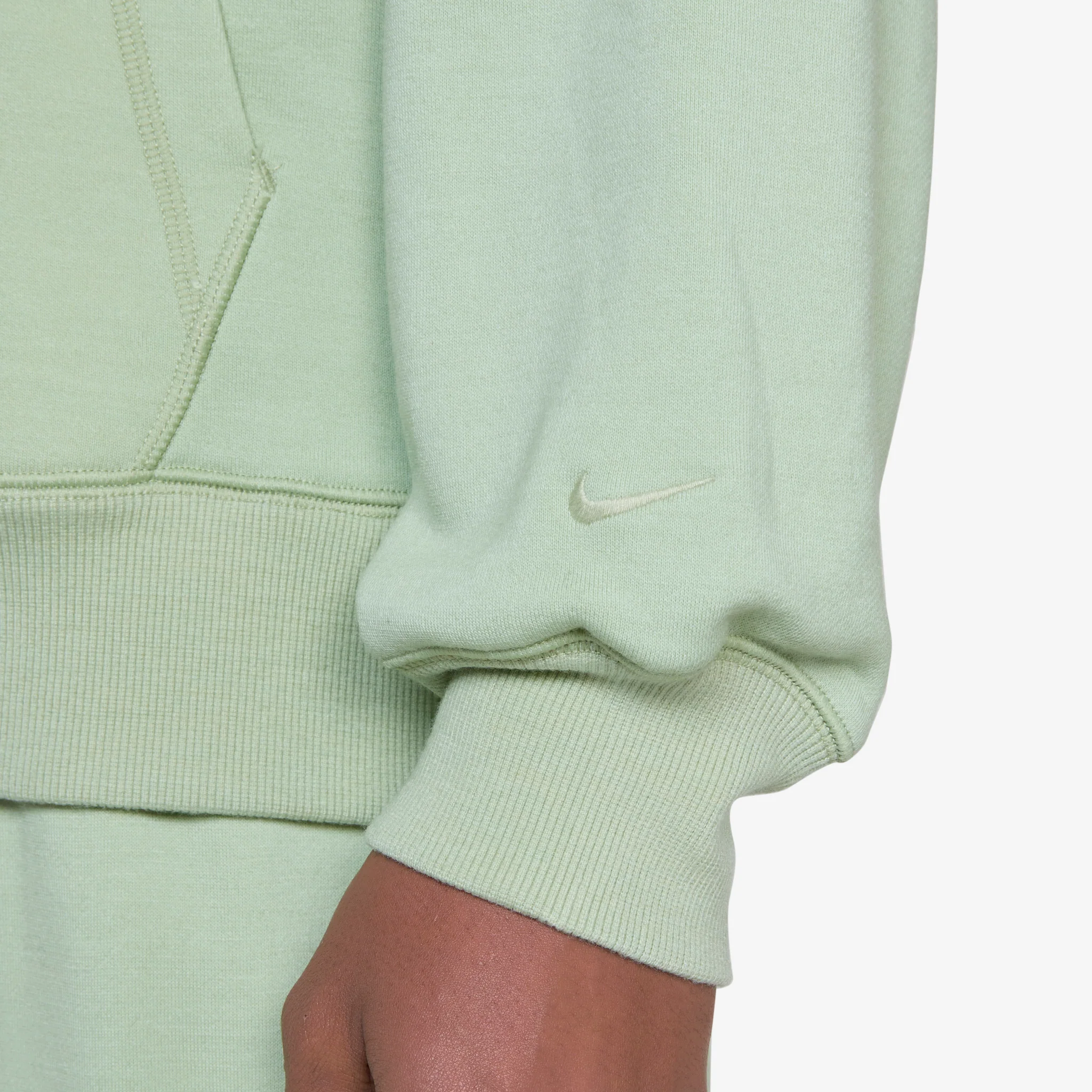 Nike Wool Classics Hoodie Honeydew - Image 2