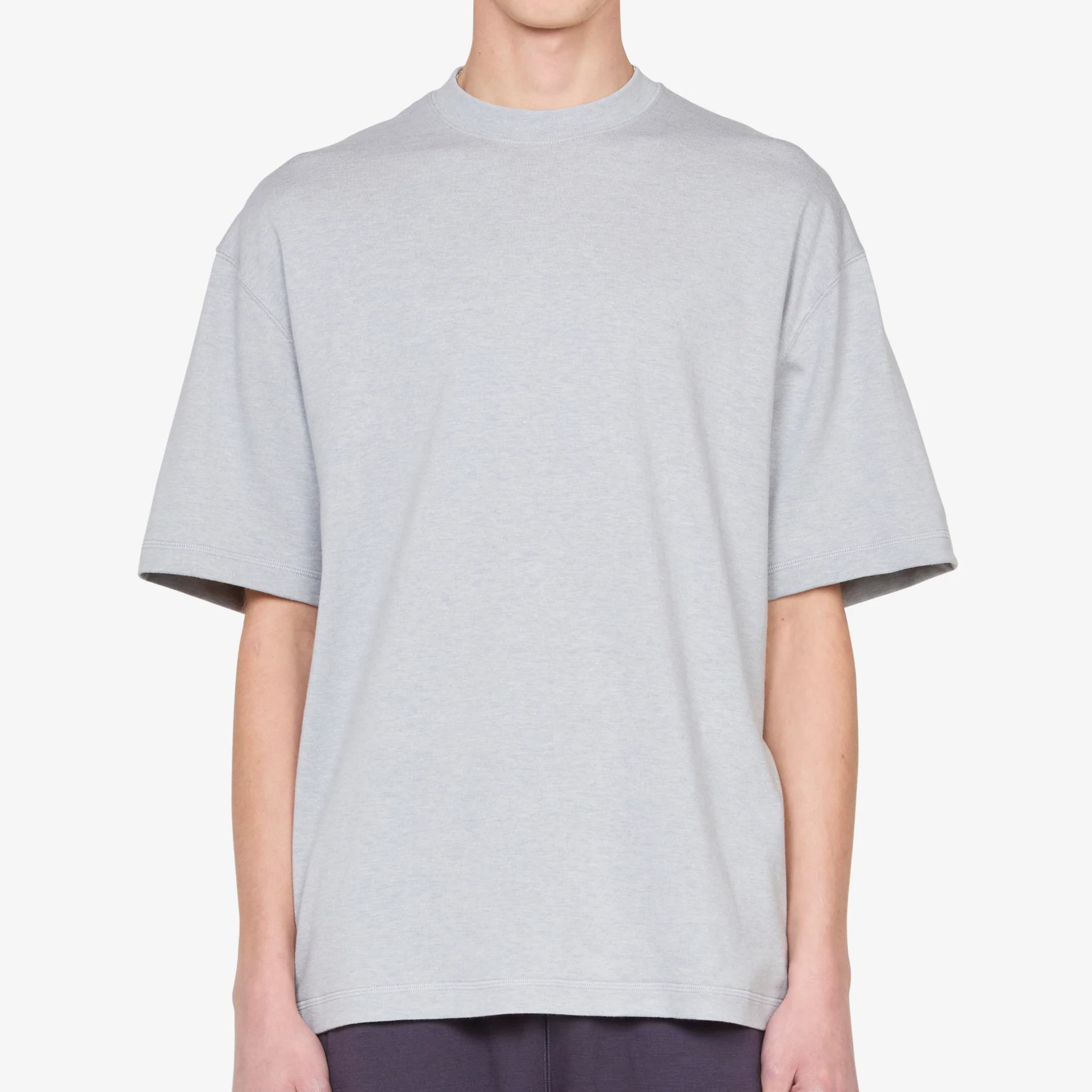 Nike Wool Classics T-Shirt Matte Silver | Heather Grey - Image 4