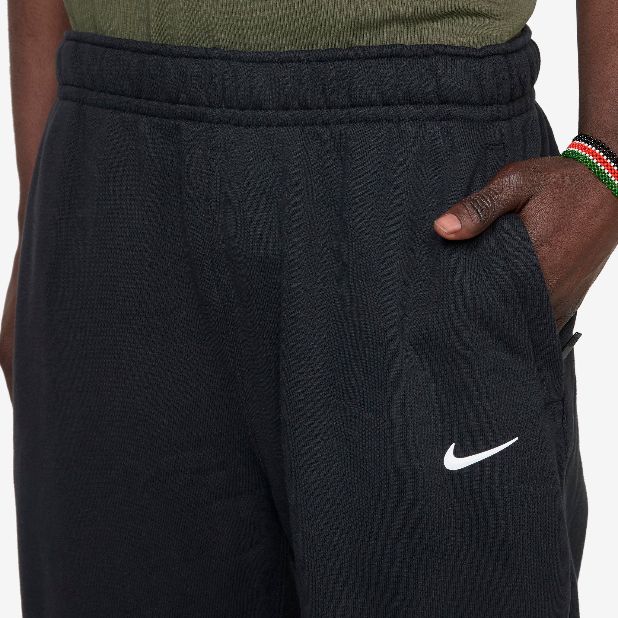 NOCTA Fleece Sweatpant Black | White - Image 2
