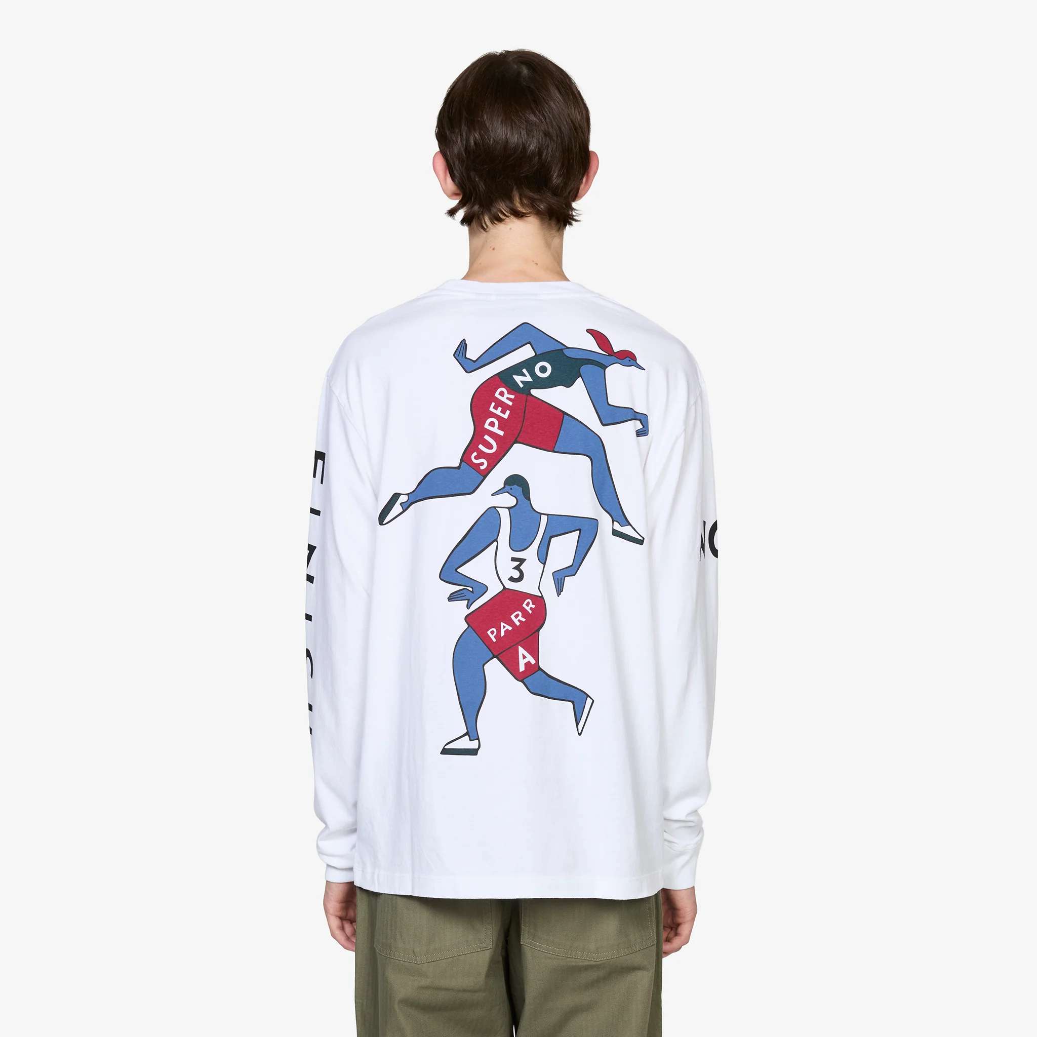 Not Finished Longsleeve T-Shirt White - Image 2