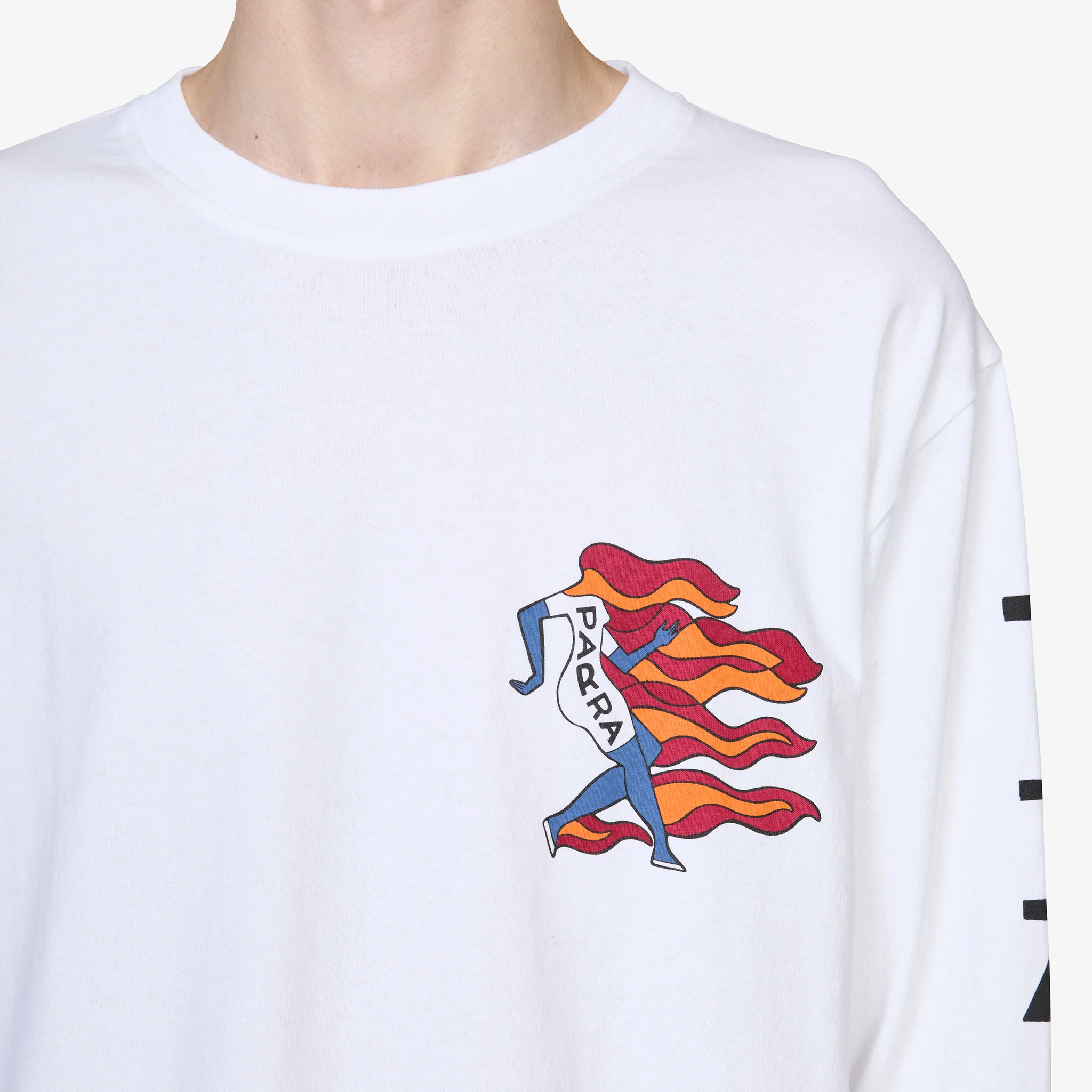 Not Finished Longsleeve T-Shirt White - Image 5