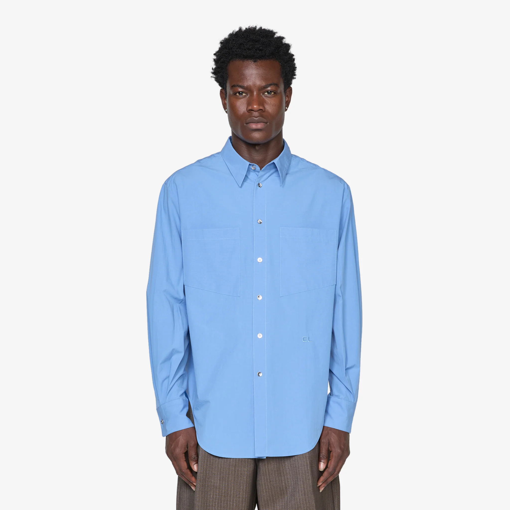 Notebook Shirt French Blue