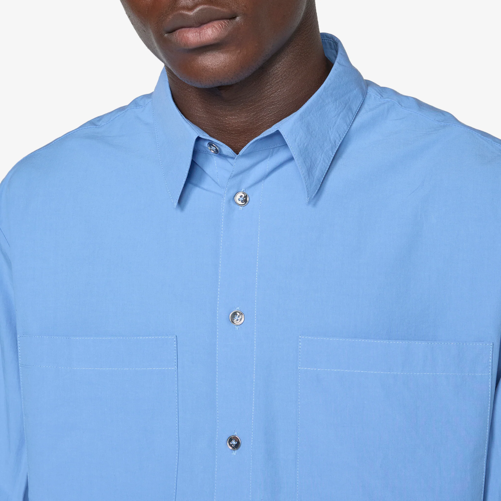 Notebook Shirt French Blue - Image 3
