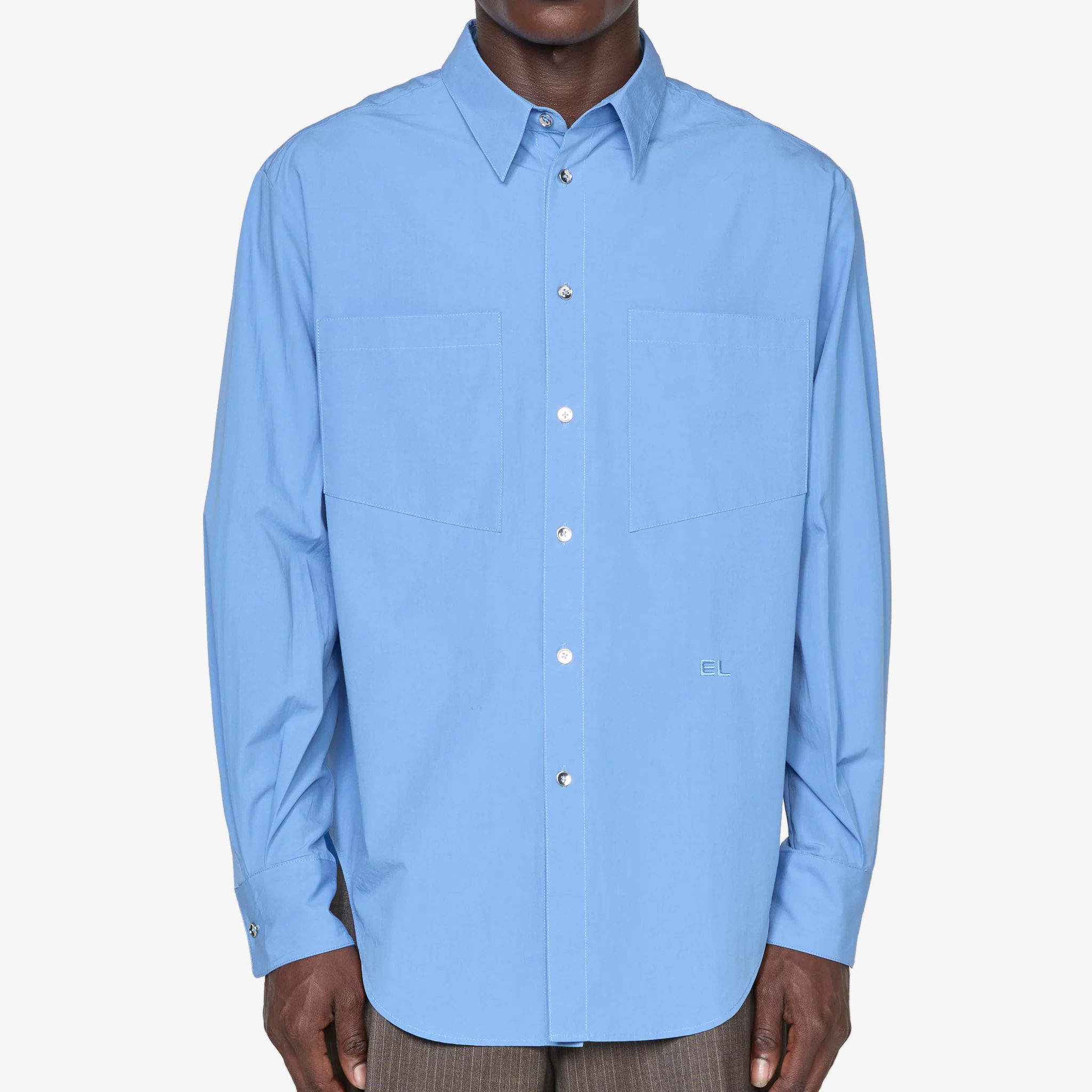 Notebook Shirt French Blue - Image 6