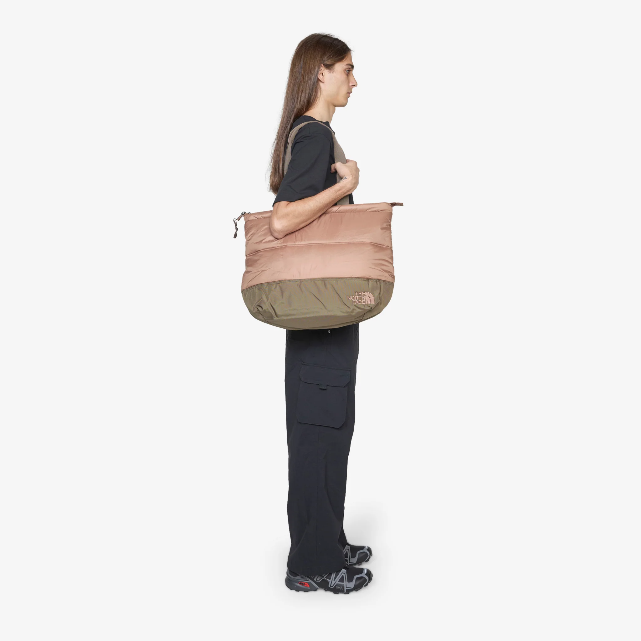 Nuptse Tote Latte | Smokey Brown - Image 3