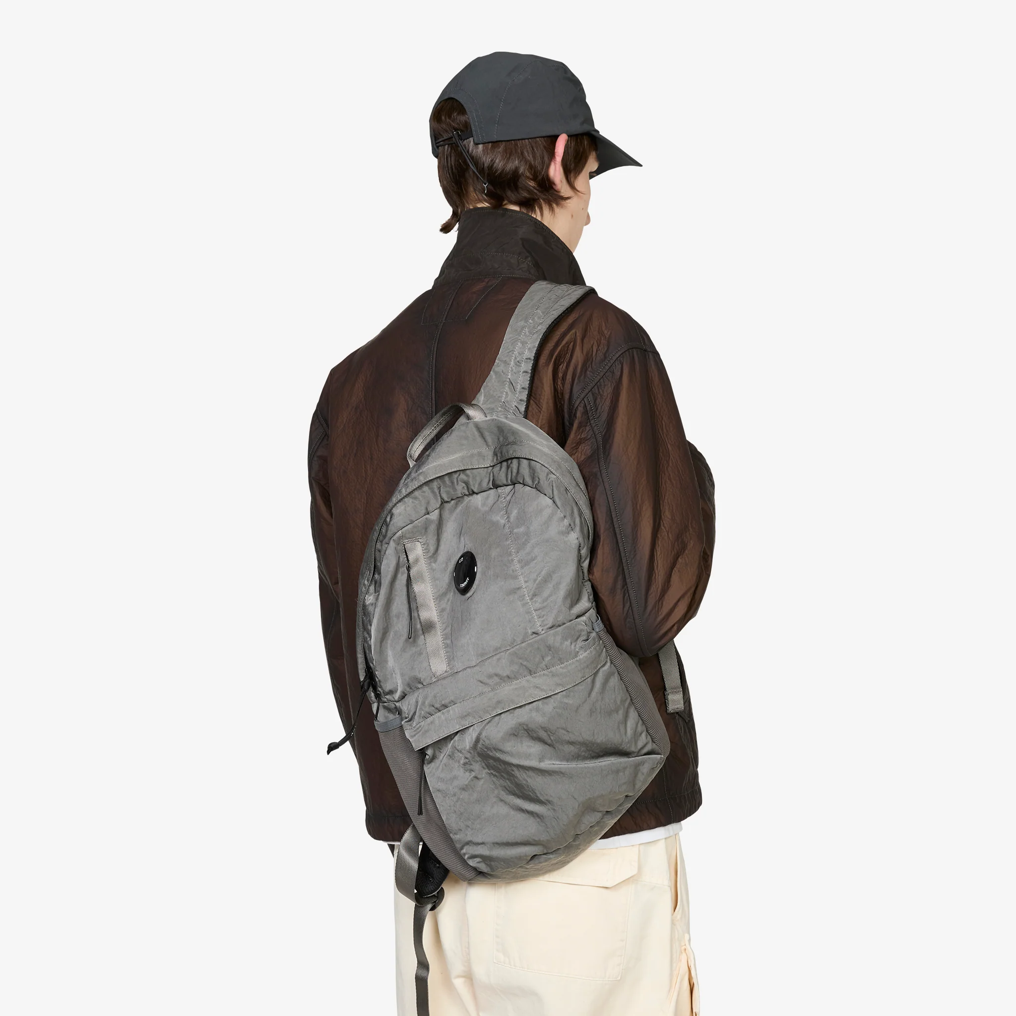 Nylon B Lens Backpack Gunmetal - Image 5