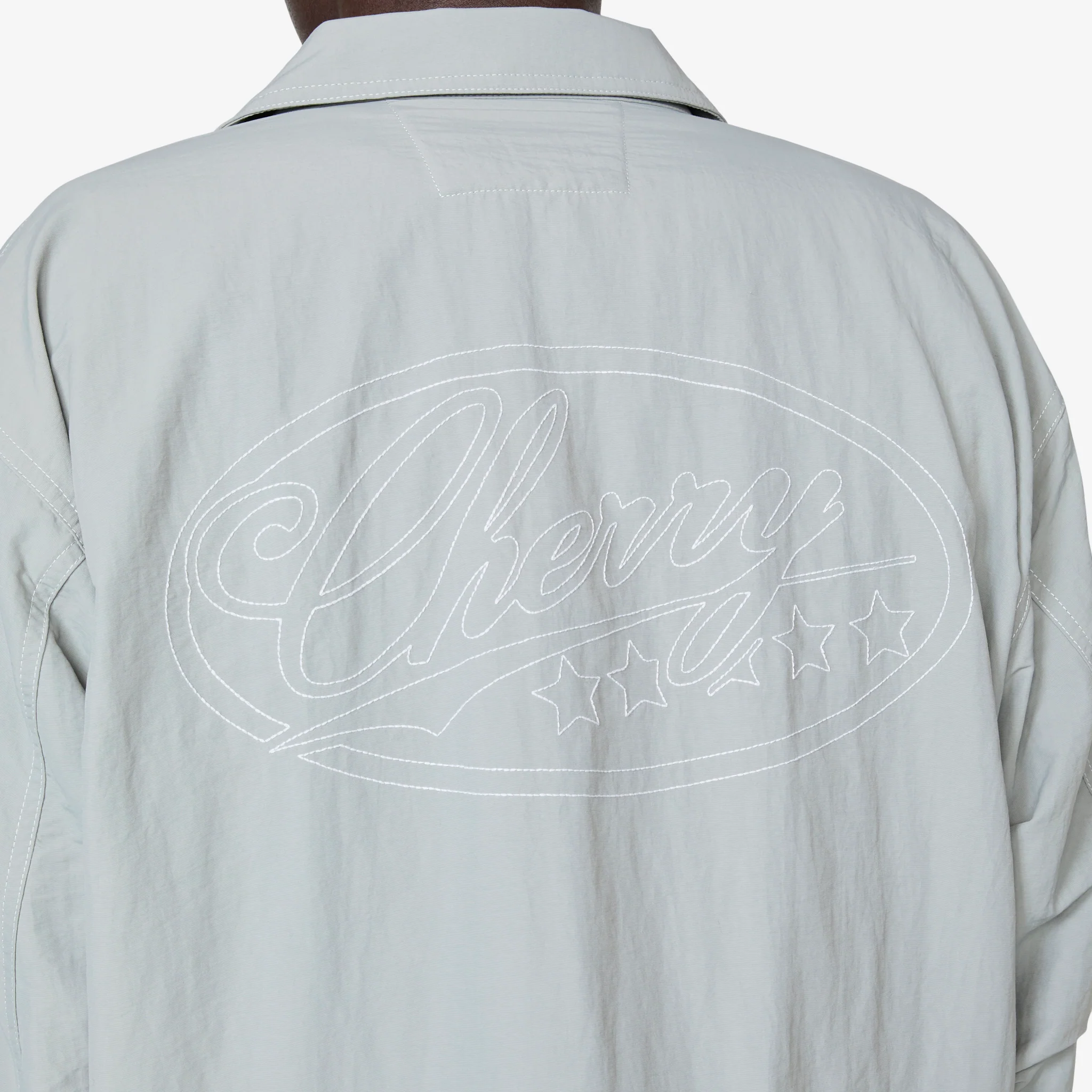 Nylon Running Jacket Smoke - Image 3