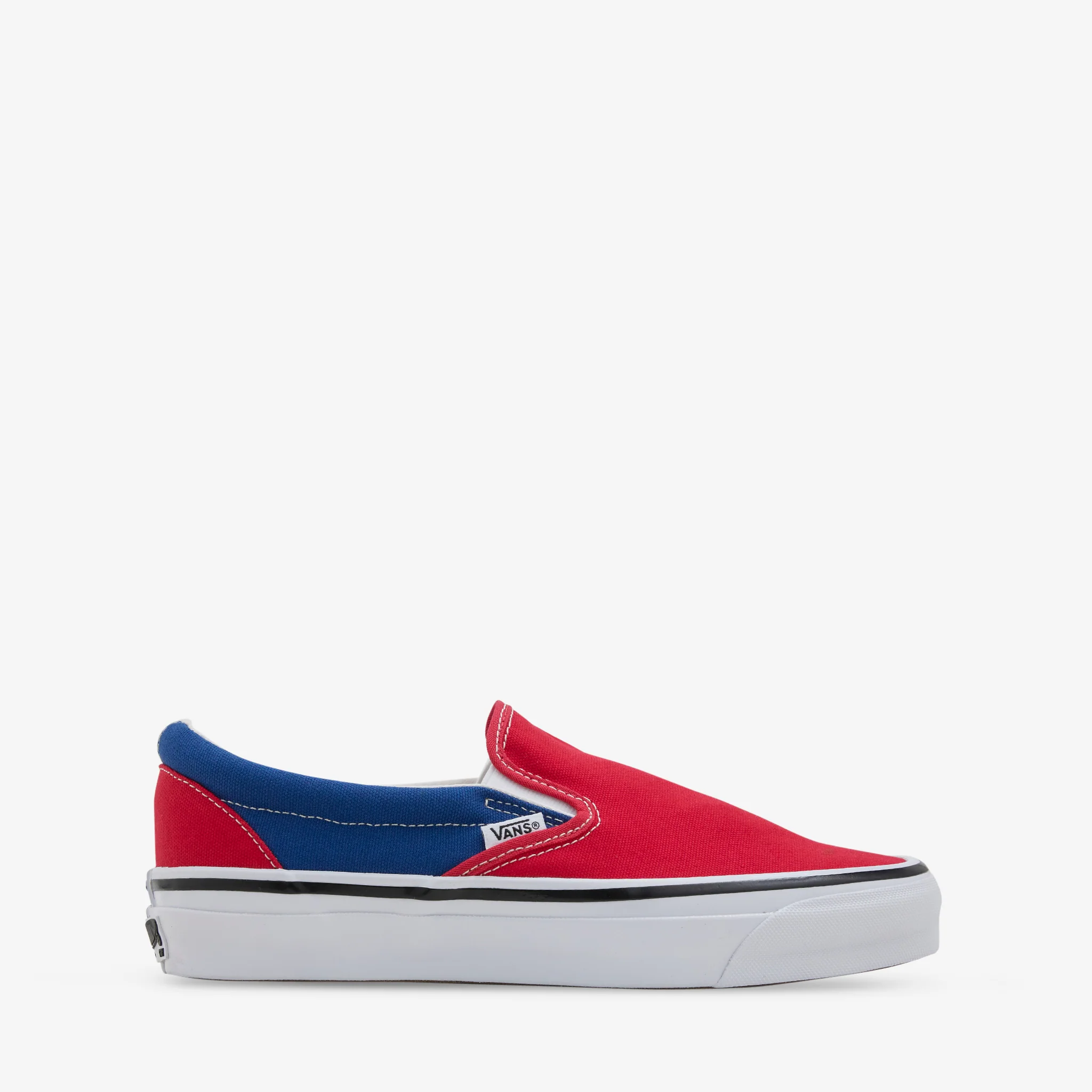 Engineered Garments x OTW Classic Slip-On 98 Red | Navy - Image 2