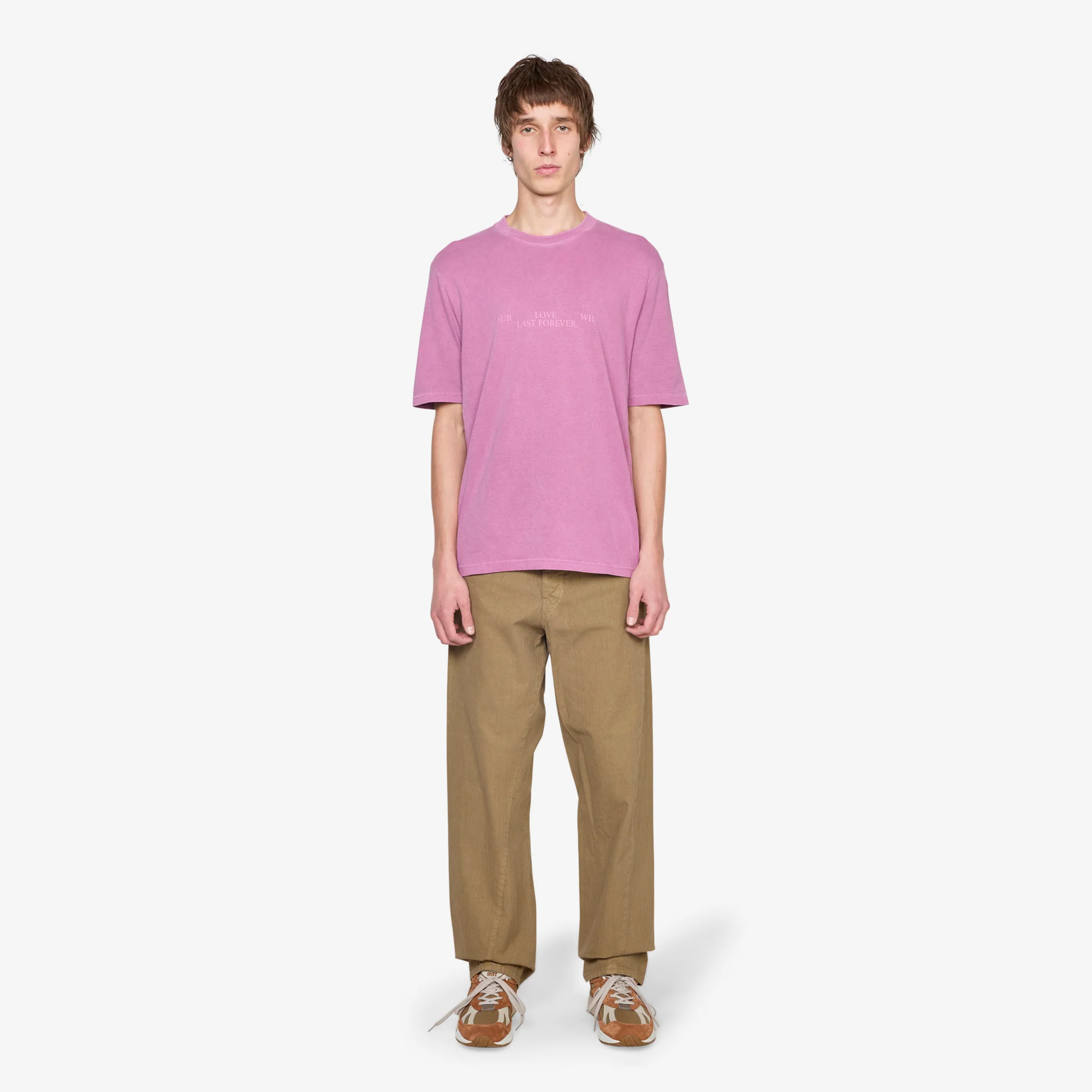 Our Love T-Shirt Acid Pink - Image 6