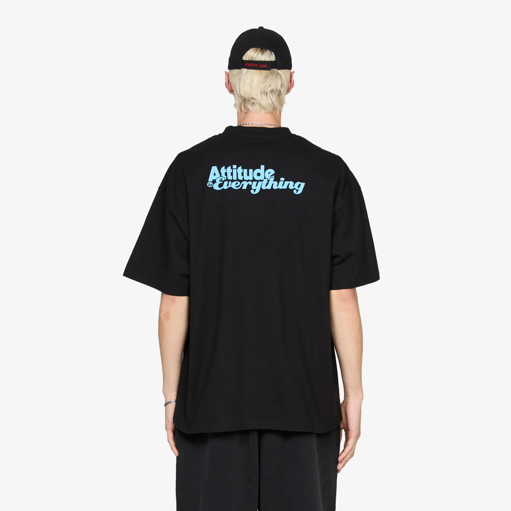 Oversized Fuzzy Balls T-Shirt Black - Image 2