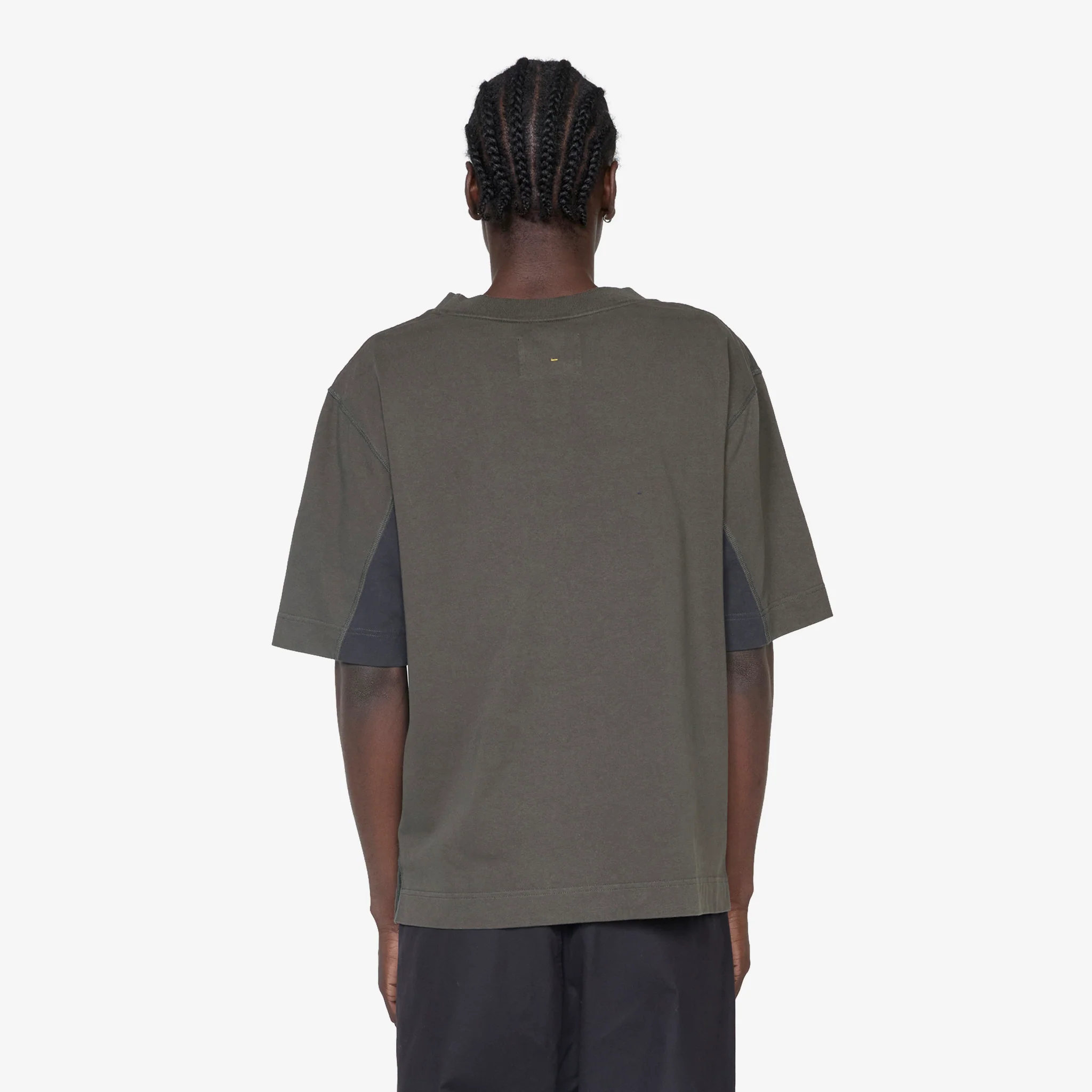 Panel T-Shirt Assam | Off Black - Image 3