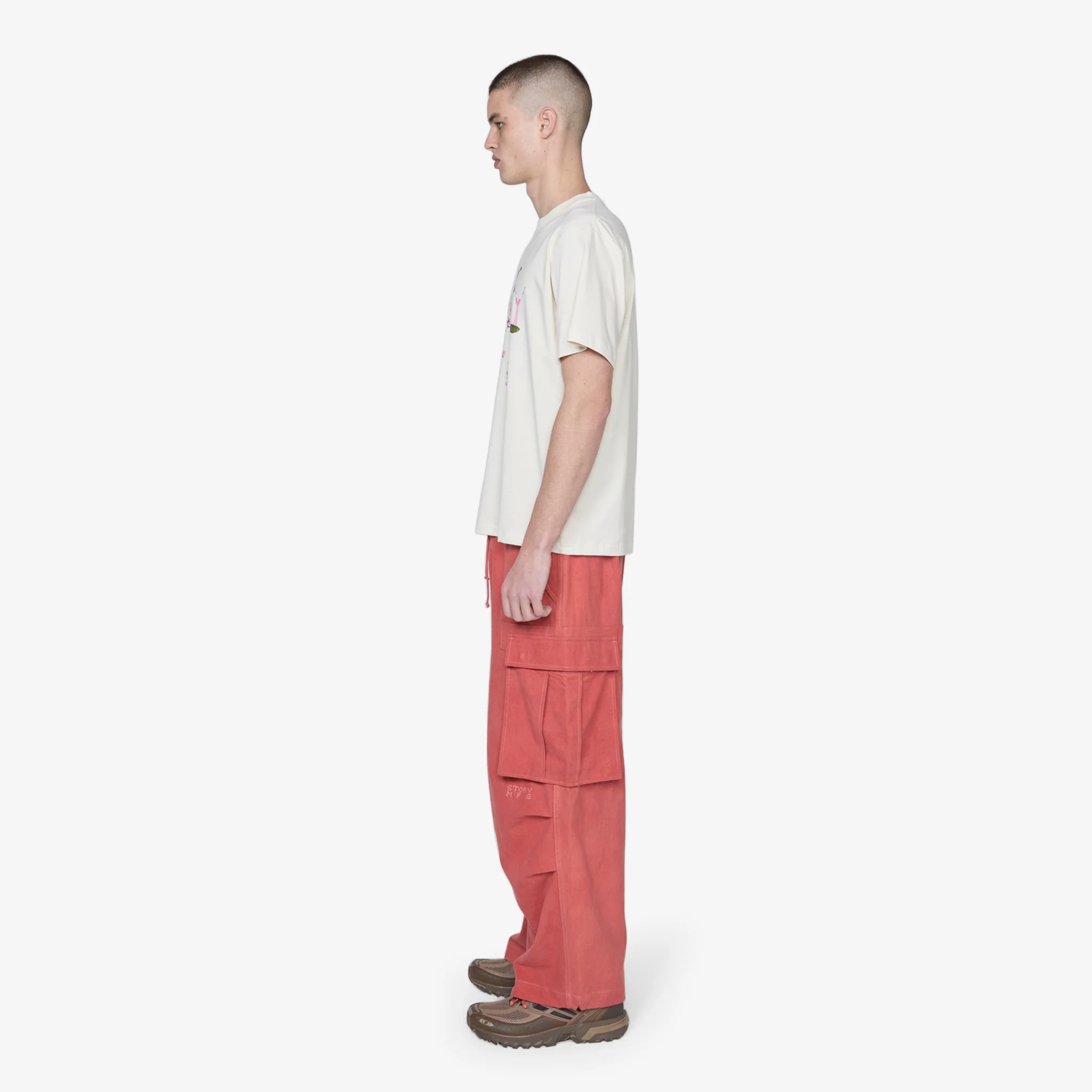 Peace Pant Ancient Pink Slub - Image 10