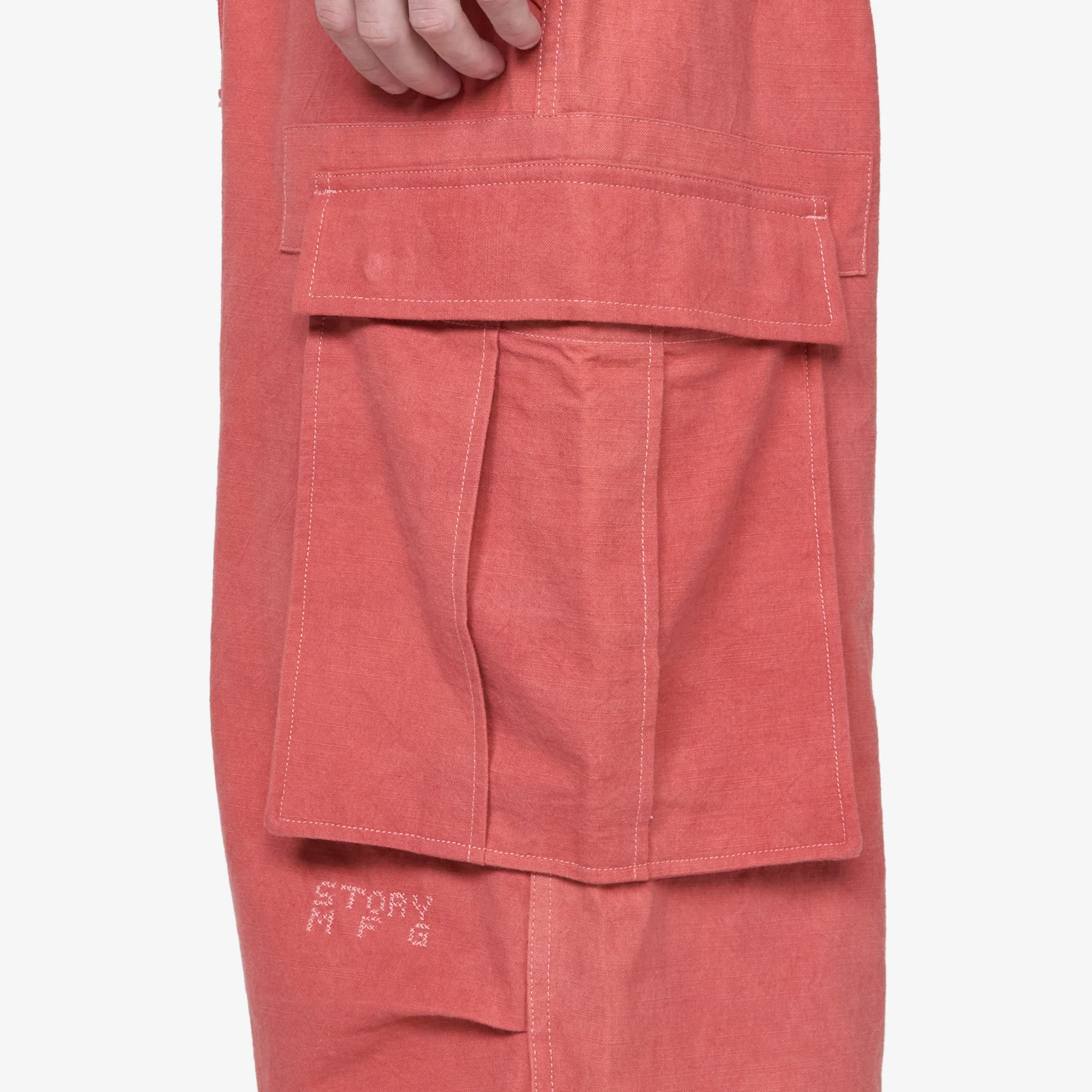 Peace Pant Ancient Pink Slub - Image 4