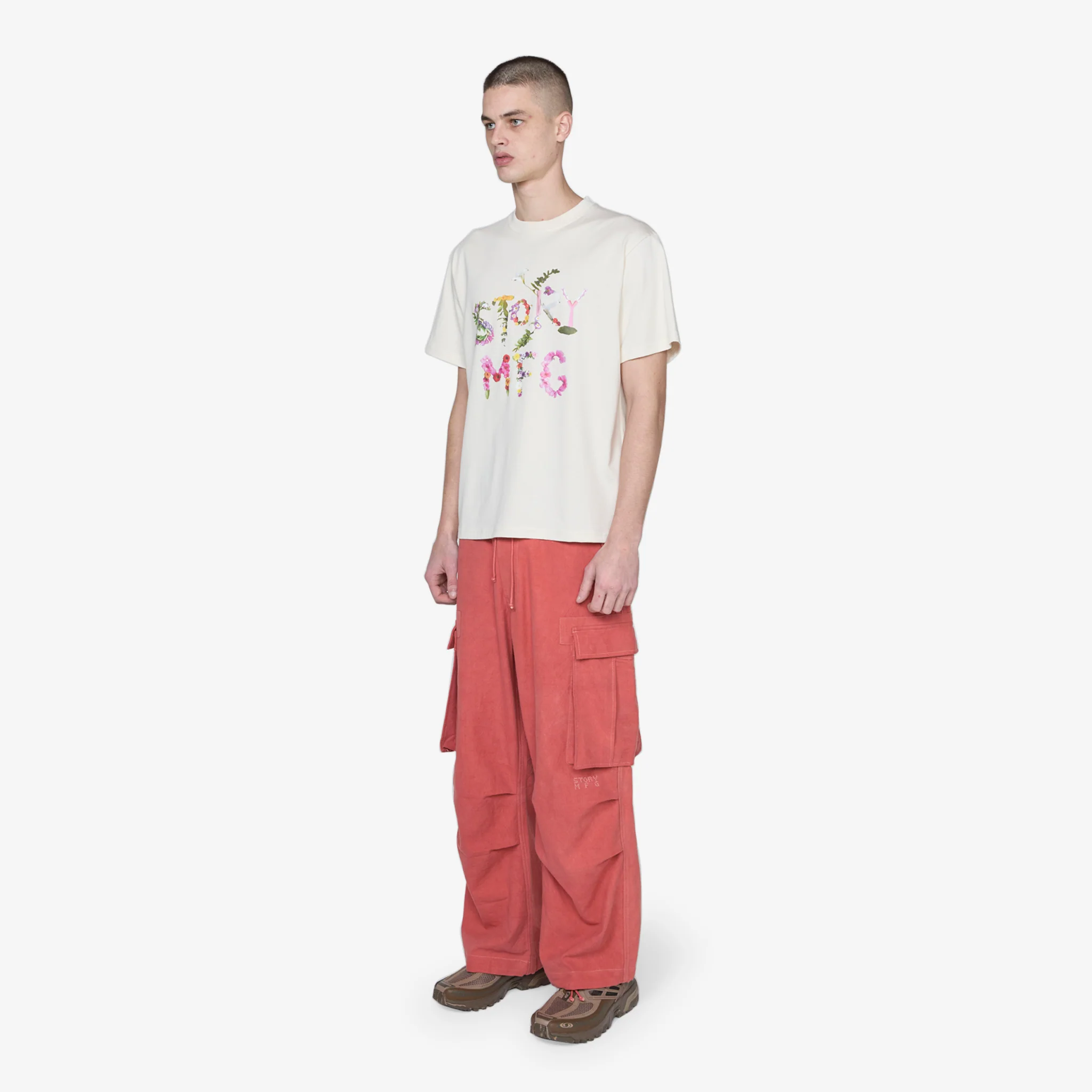 Peace Pant Ancient Pink Slub - Image 9
