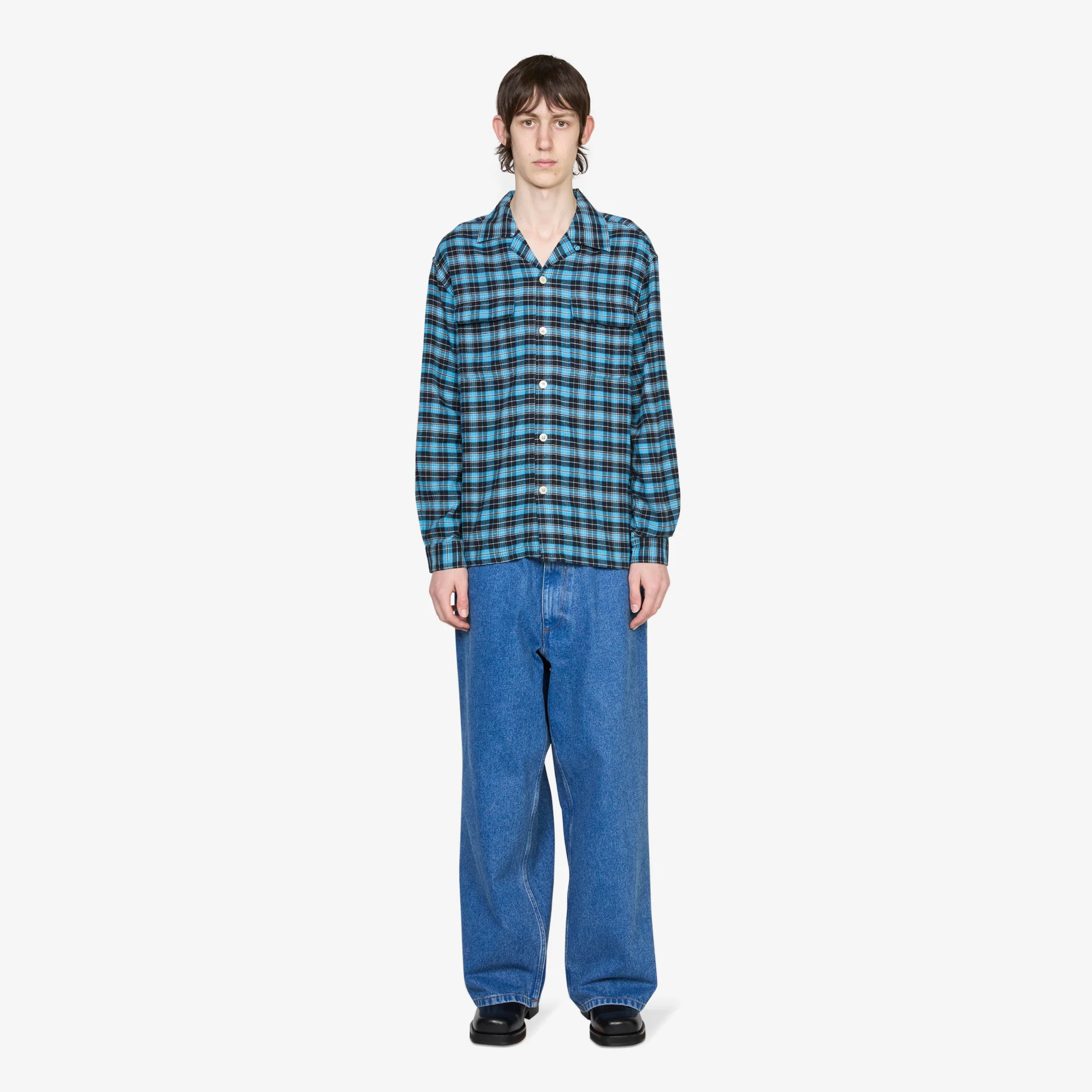 Pocket Shirt Blue - Image 4