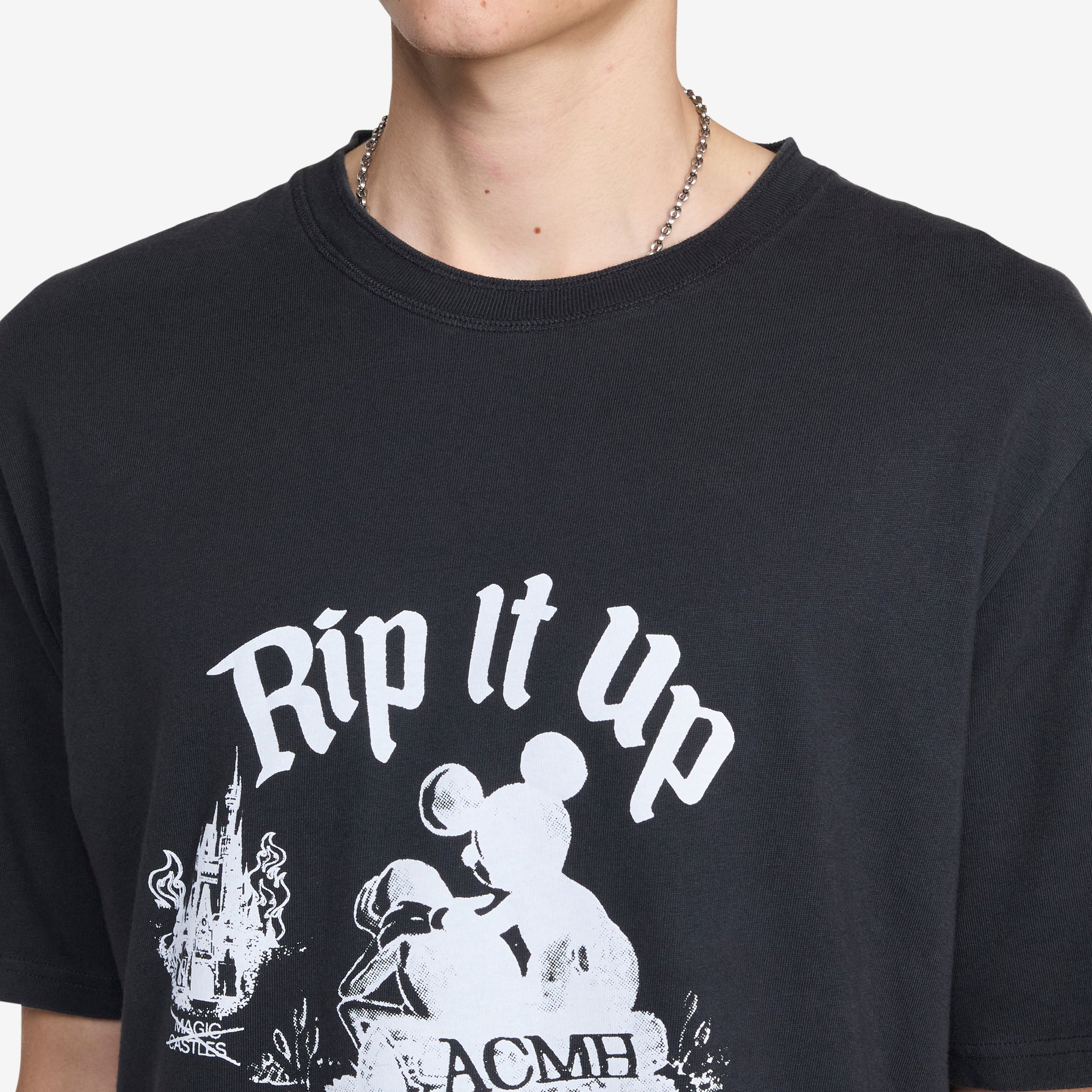 Rip It Up T-Shirt Vintage Black - Image 7