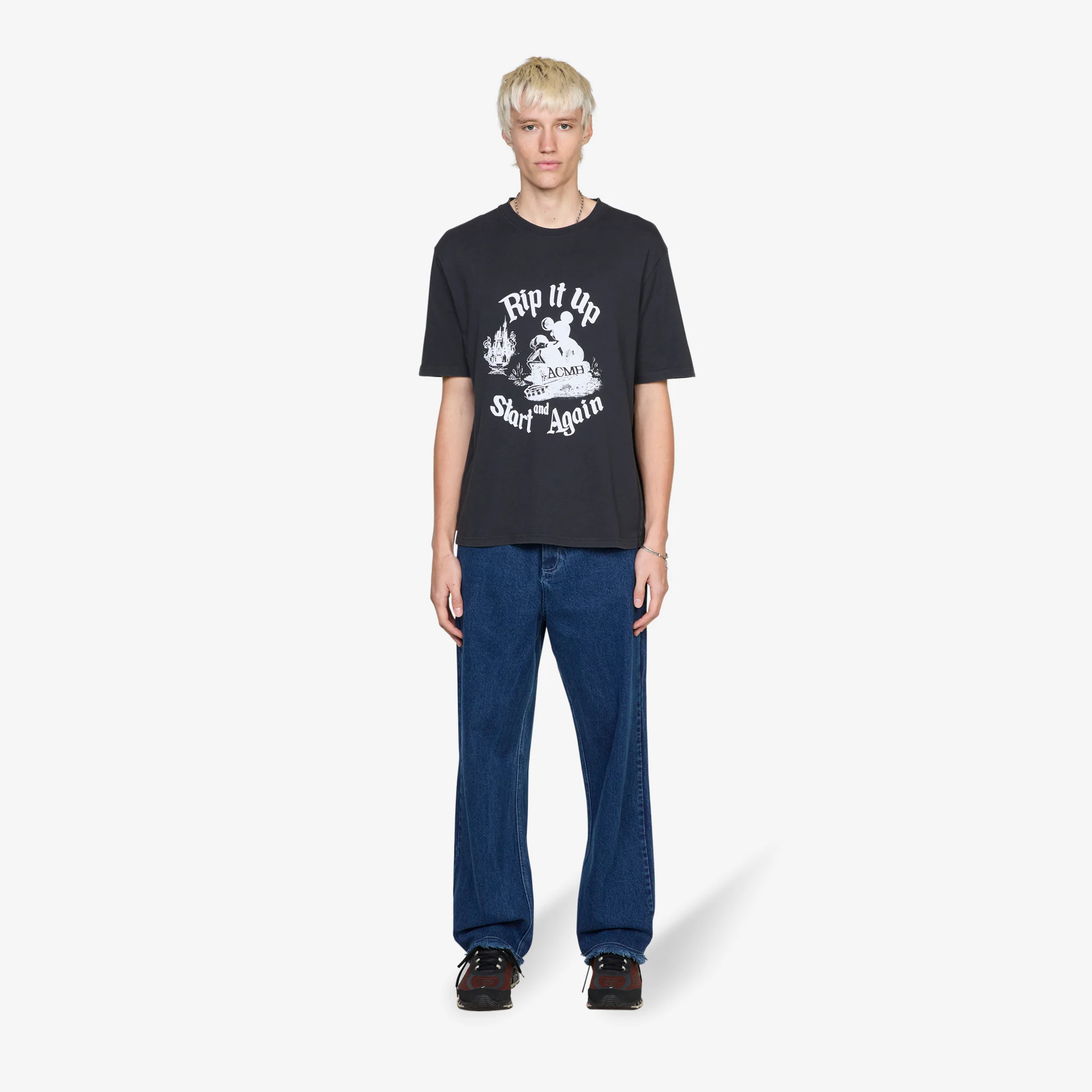 Rip It Up T-Shirt Vintage Black - Image 8