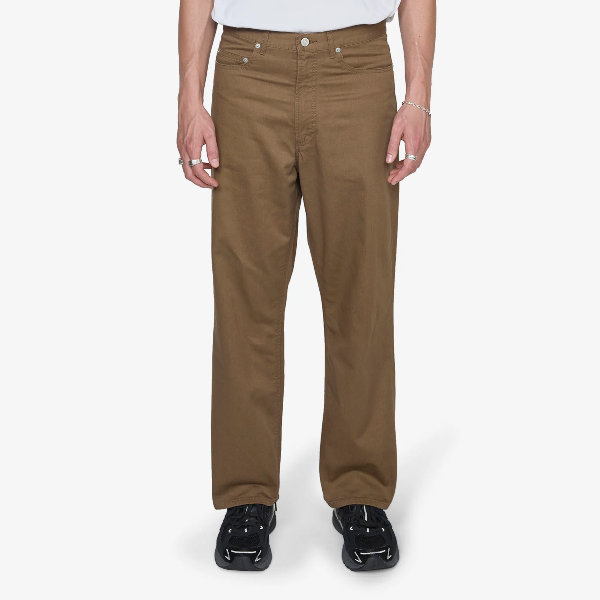 Robson 5-Pocket Twill Pant Brown