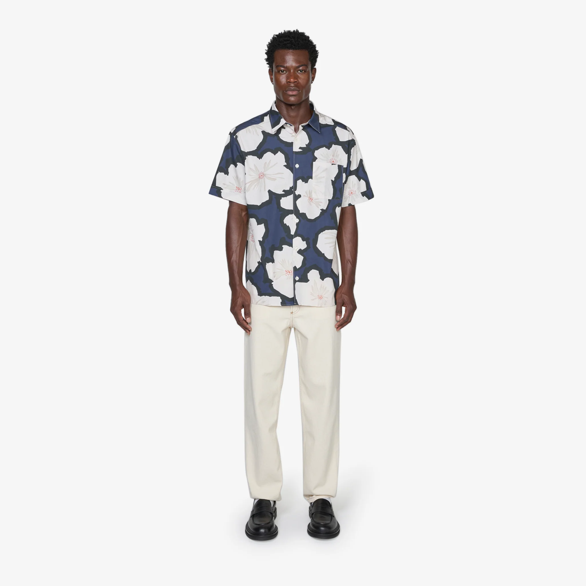Ross Shirt Dark Navy - Image 4