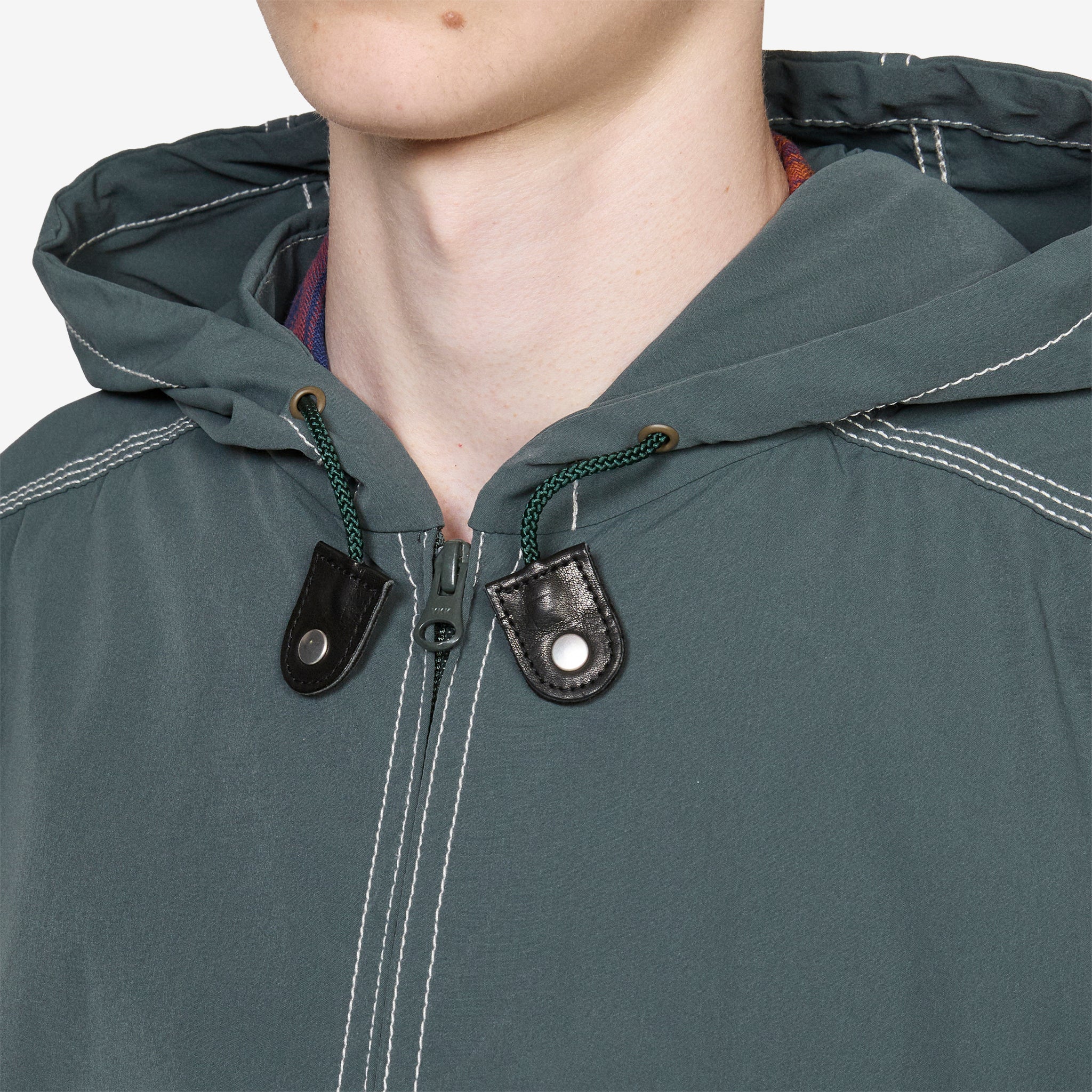 Russel Zip Parka Balsam Green - Image 3