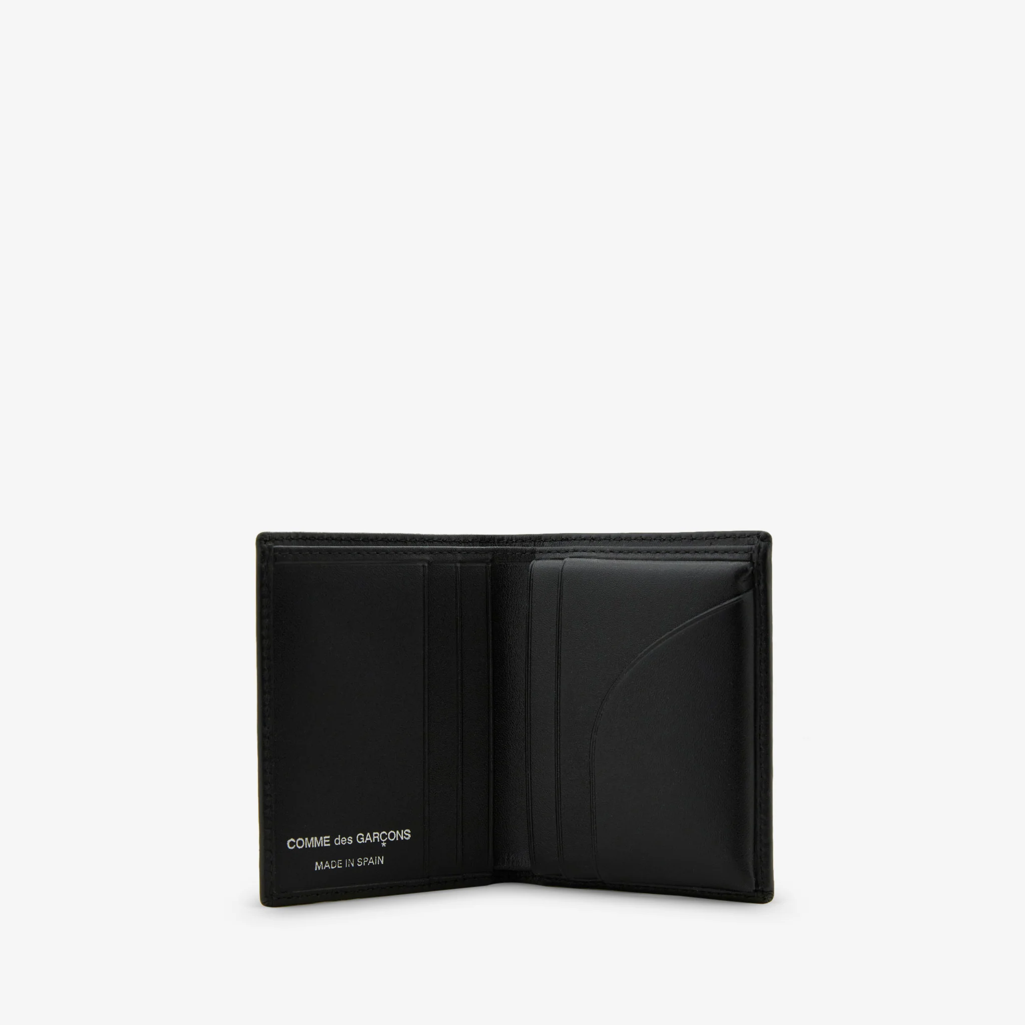 SA0641SE Silver Eyelet Wallet Black - Image 2