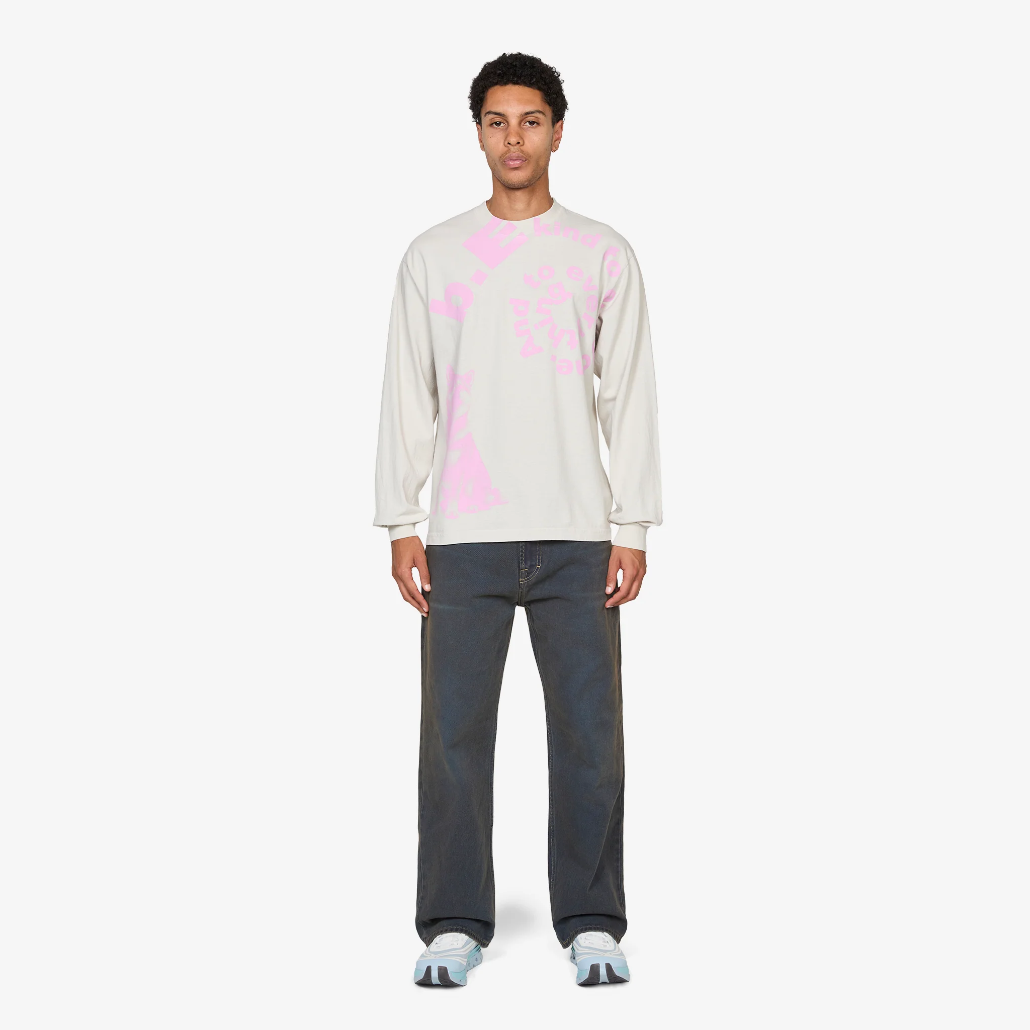 Shiba Longsleeve Shirt Cement - Image 4