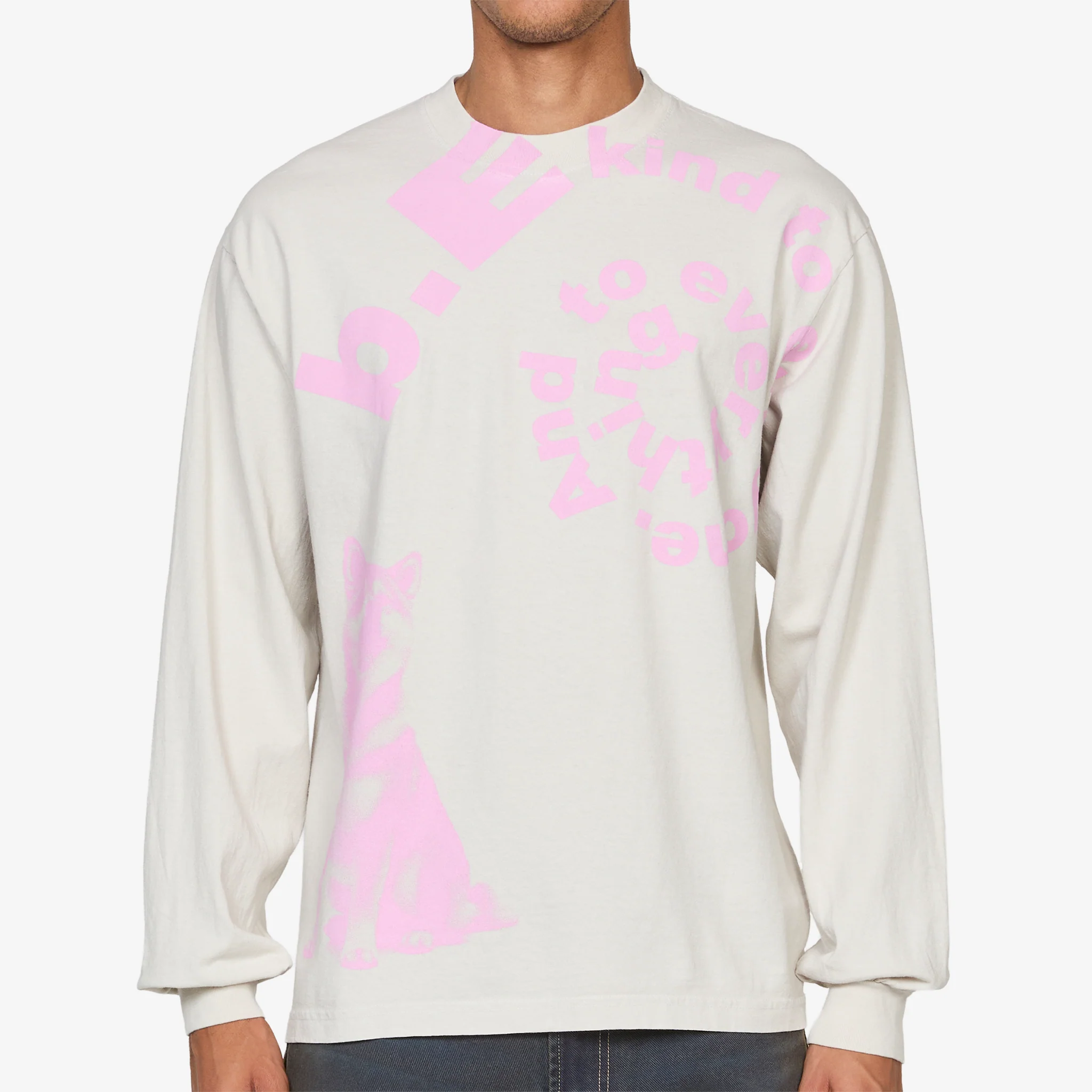 Shiba Longsleeve Shirt Cement - Image 5