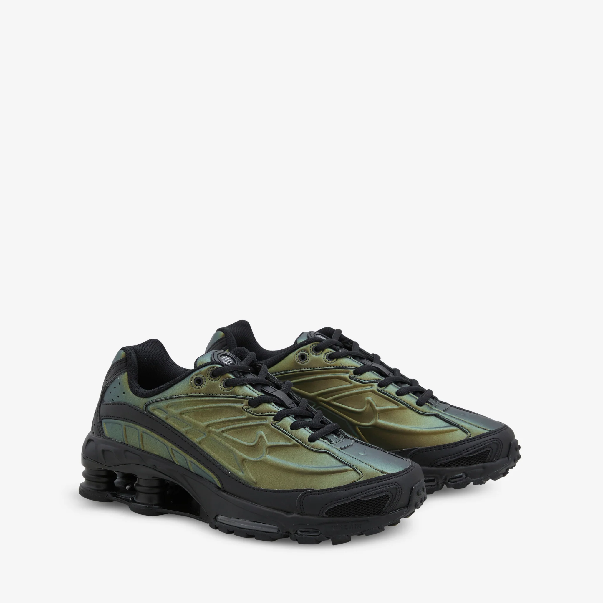 Shox Ride 2 Black | Olive Flak | Metallic Silver