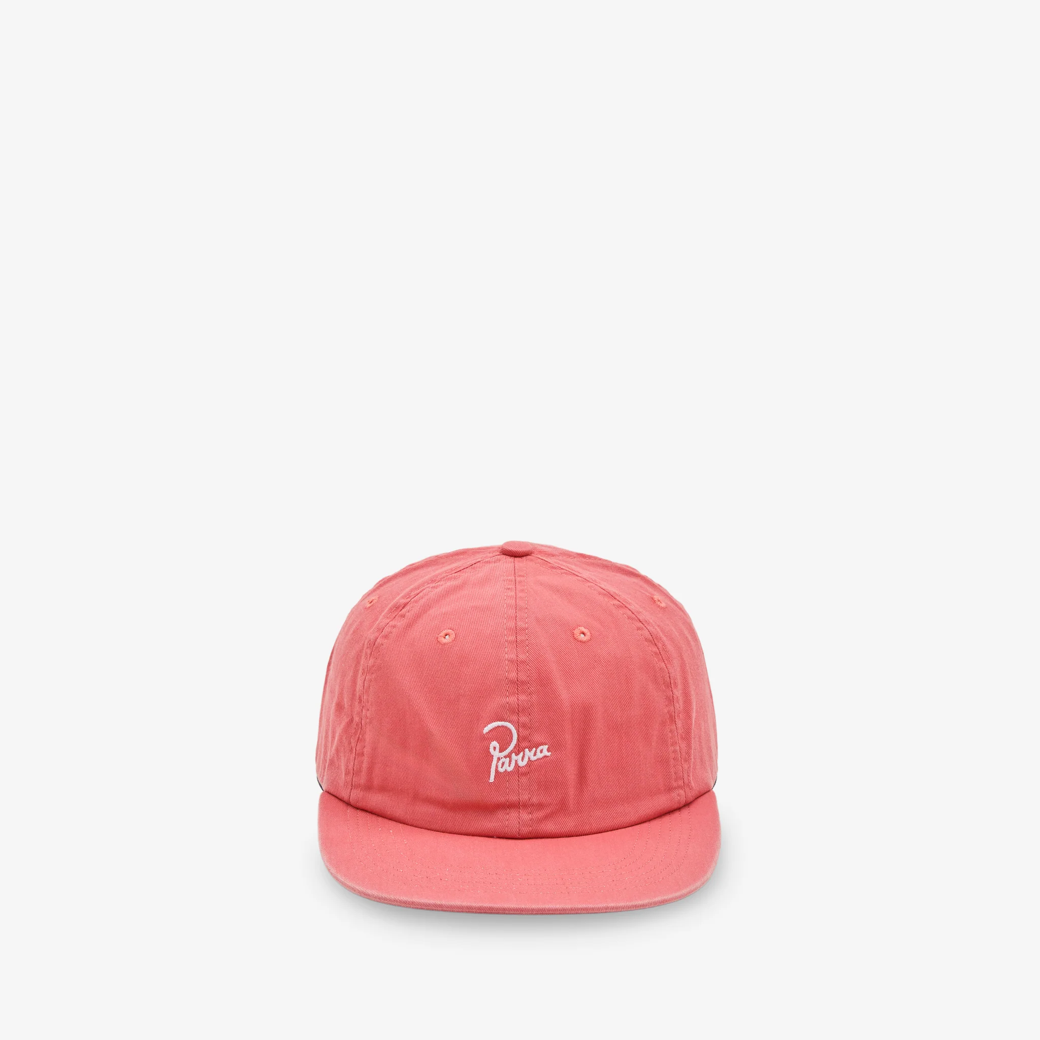 Signature 6 Panel Hat Washed Out Red
