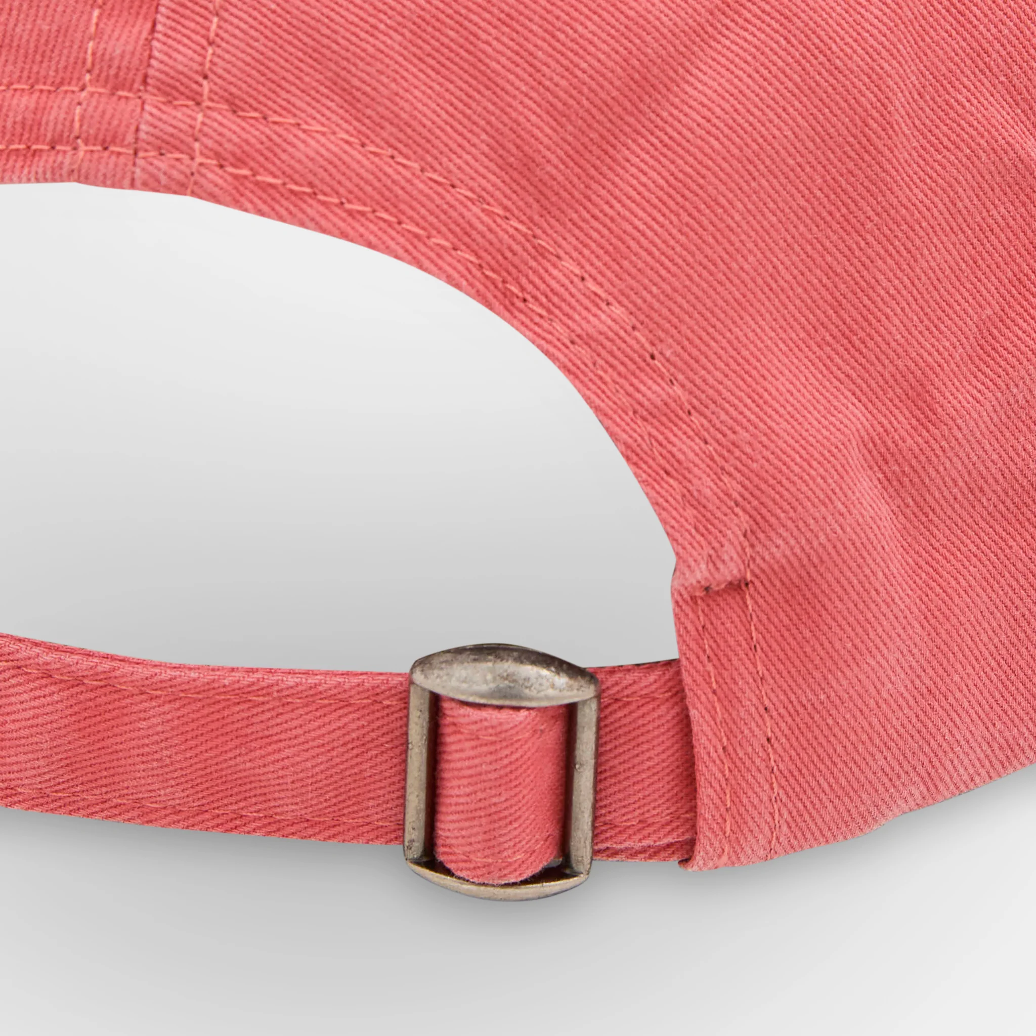 Signature 6 Panel Hat Washed Out Red - Image 2