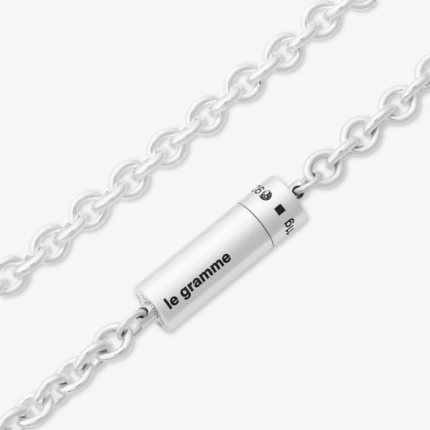 11g Polished Sterling Silver Chain Cable Bracelet - Image 4