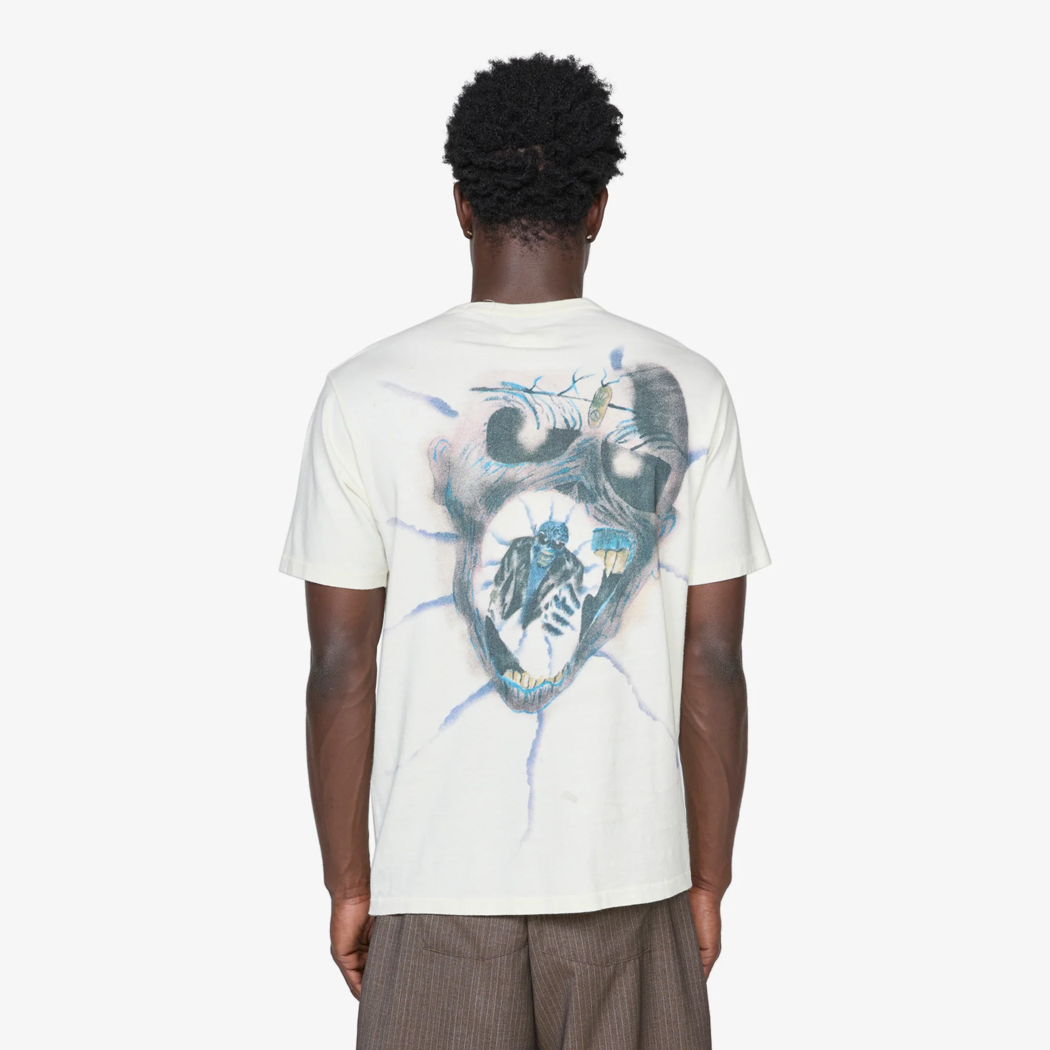 Skull T-Shirt Skull Print - Image 2